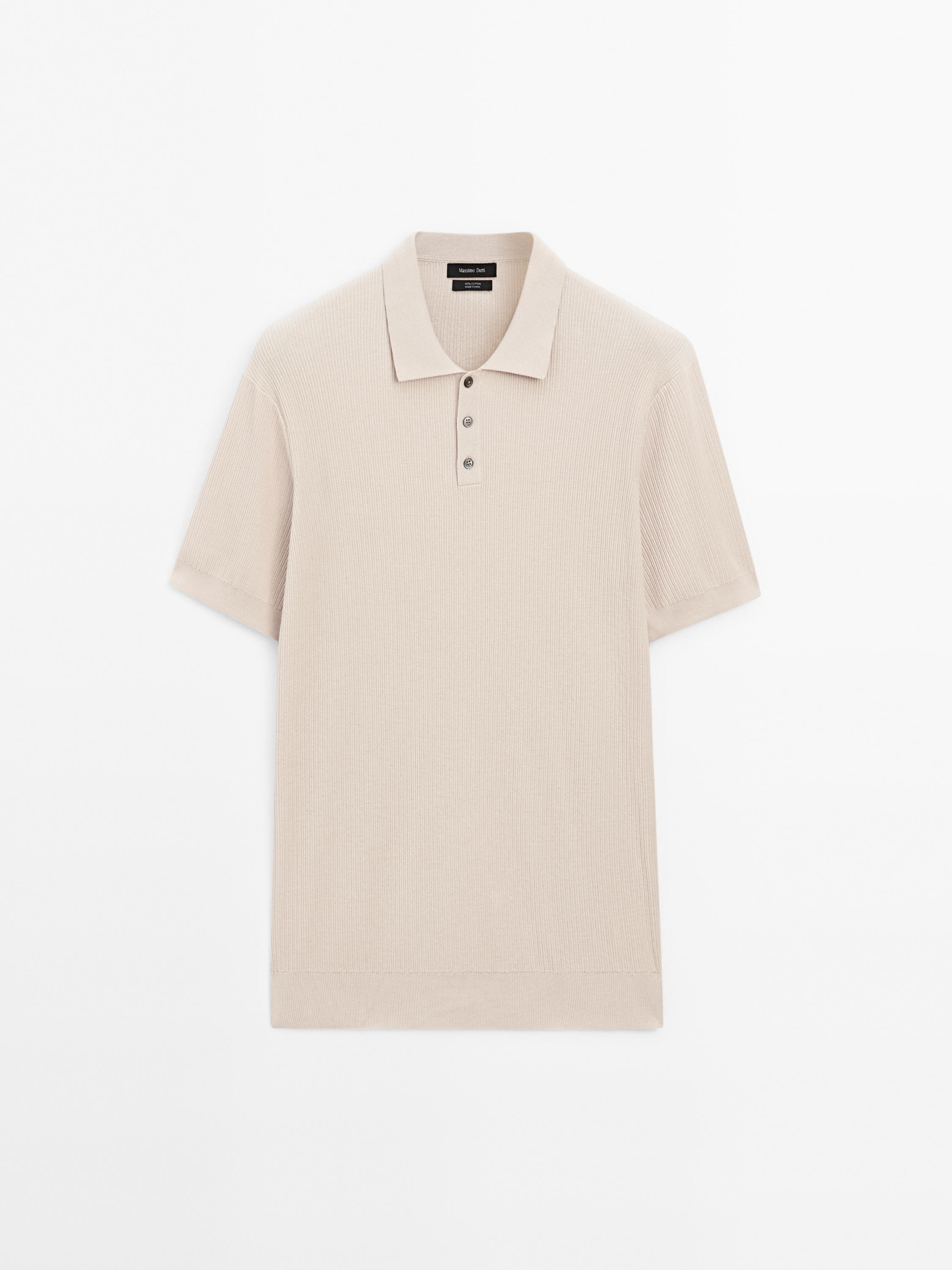 Pletena polo majica iz 100 % bombaža