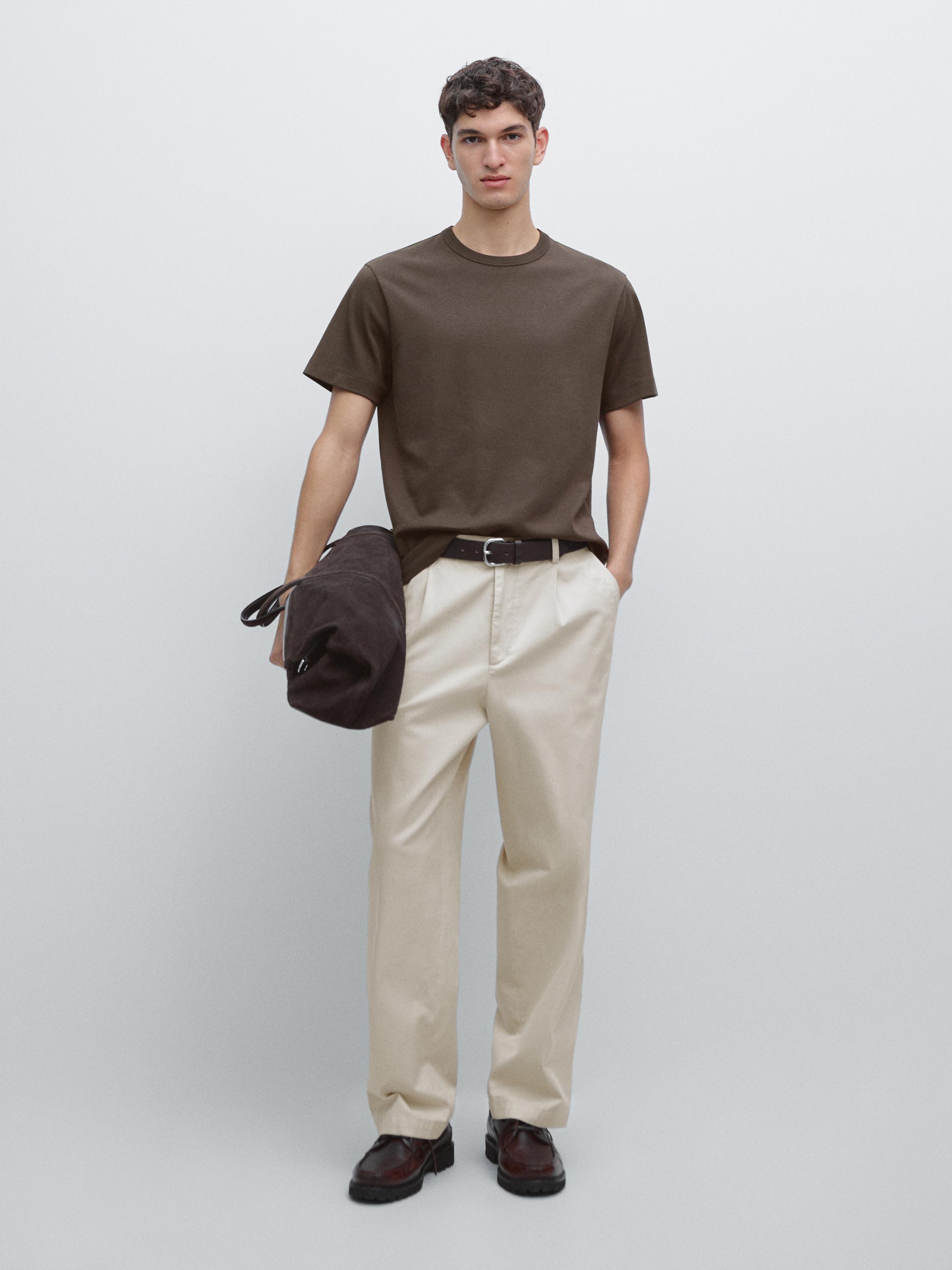 100% cotton short-sleeve T-shirt