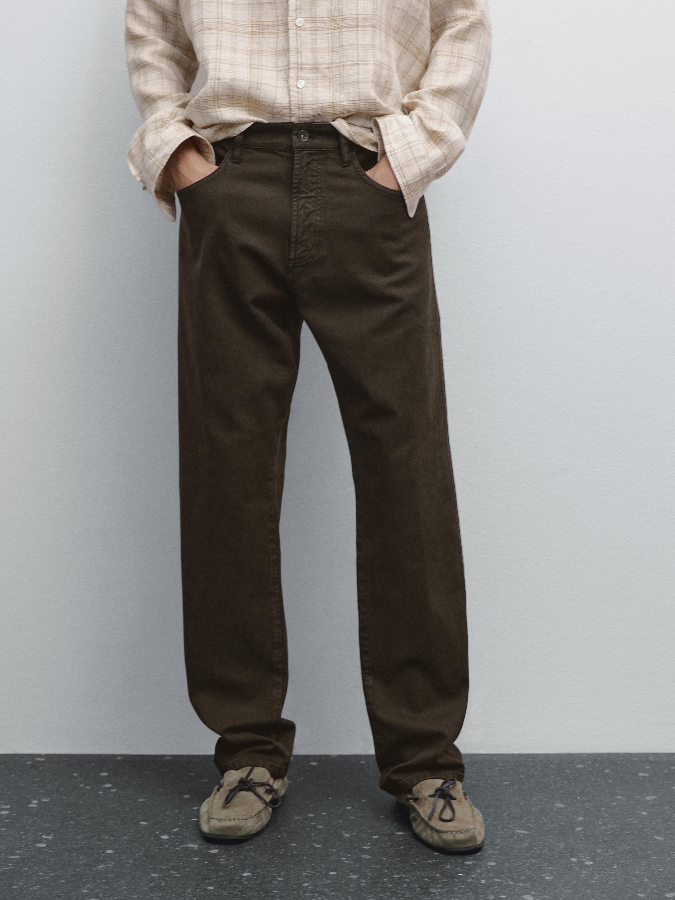 Tapered fit jeans