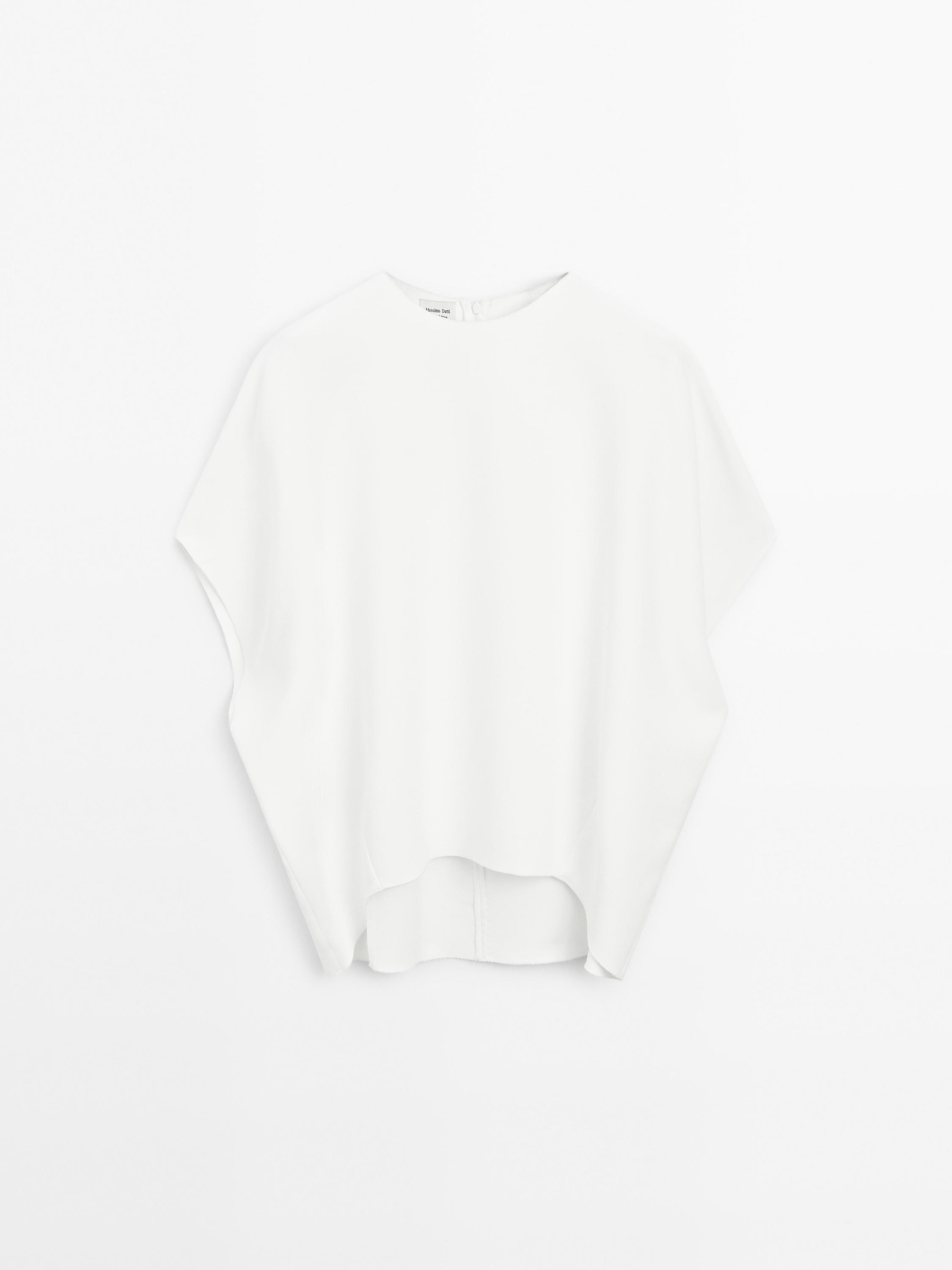 Long sleeveless oversize blouse - STUDIO