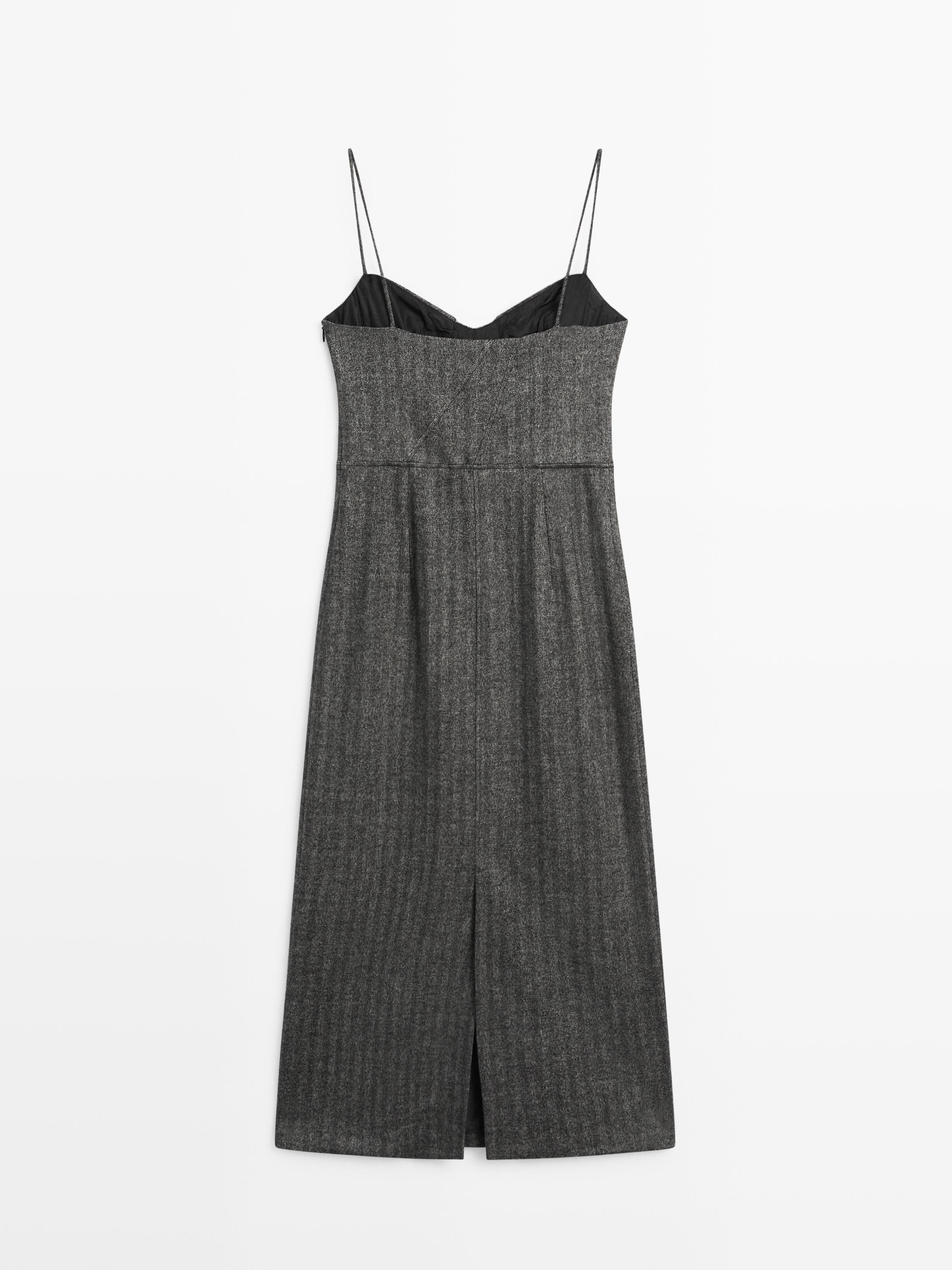 Fustan i shkurtër me rripa