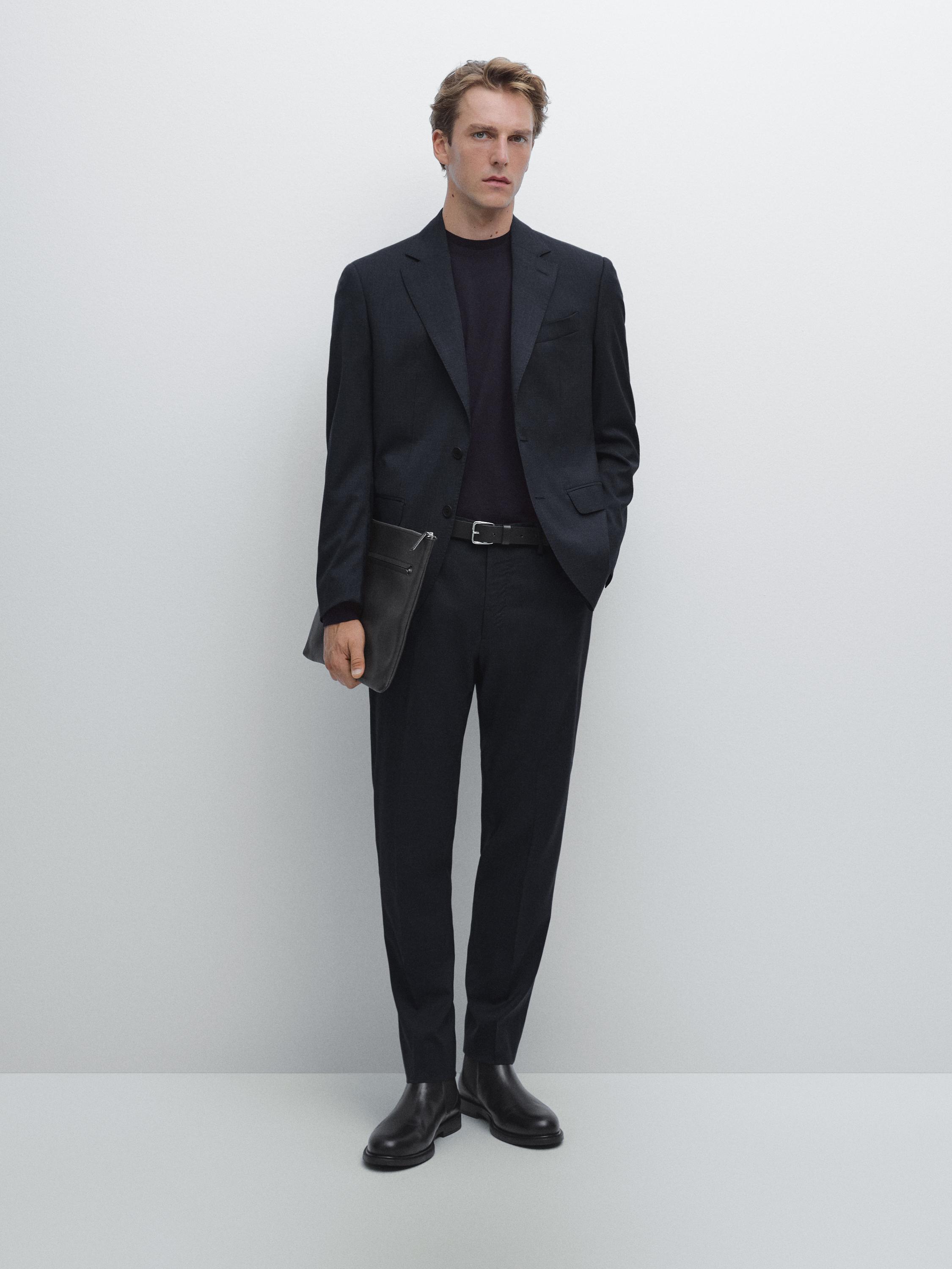 Suit Black Belt Navy Pants Suit Can You Wear Brown Belt With Black