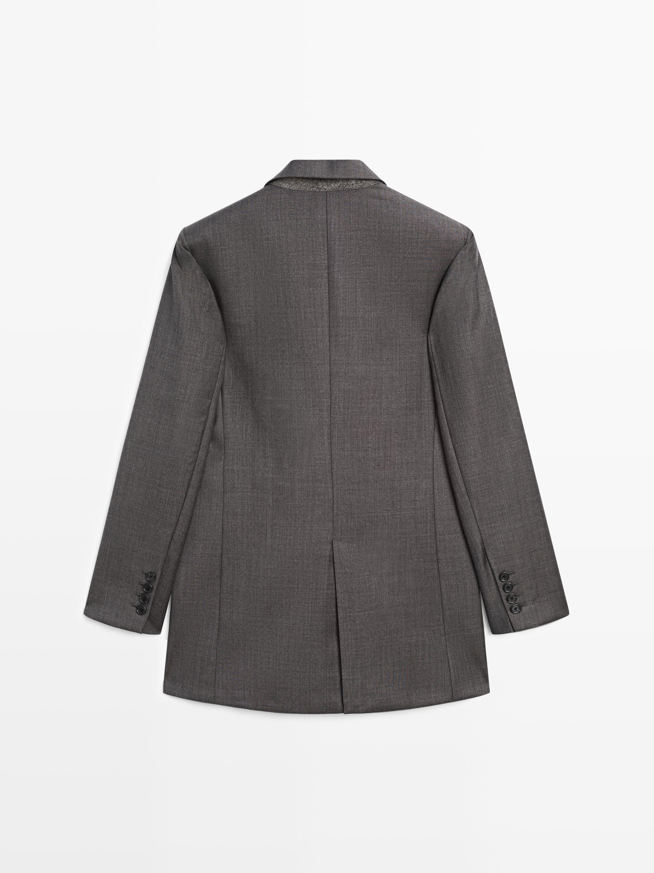 Blazer i 100% uld