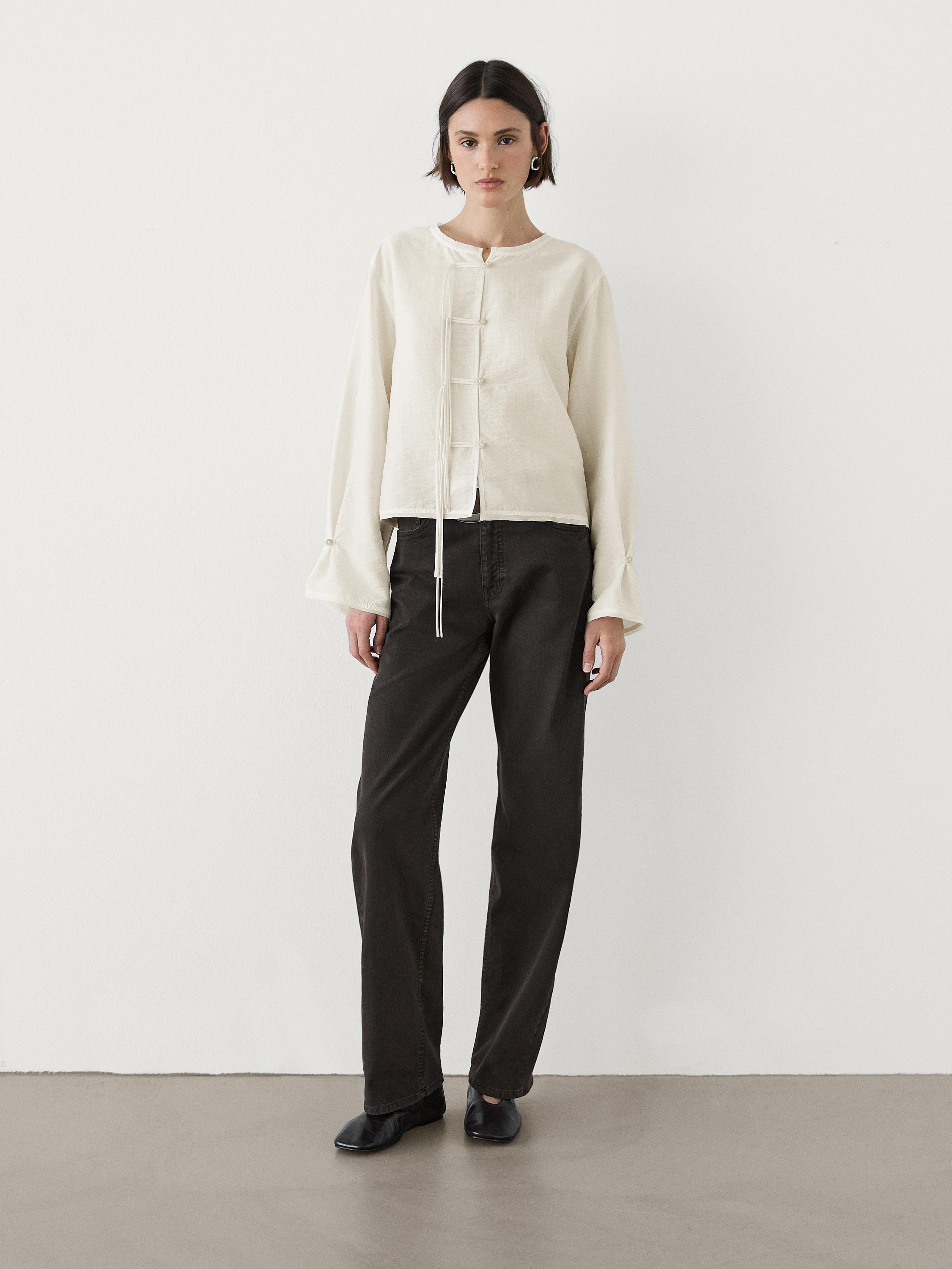 Camisas blancas para mujer Massimo Dutti