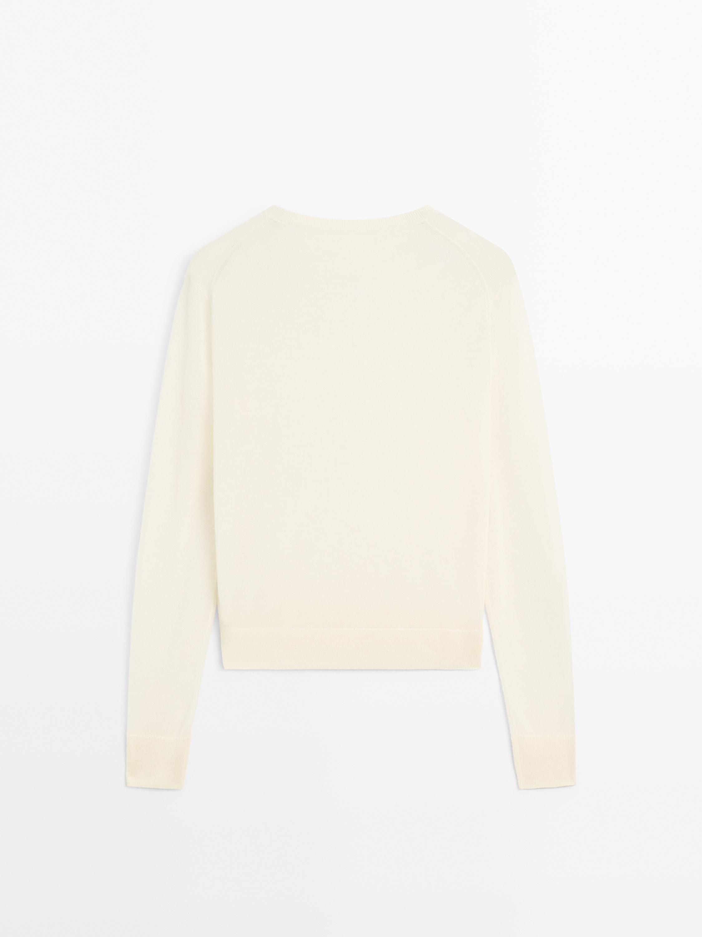 Pull en maille fine 100 % cachemire