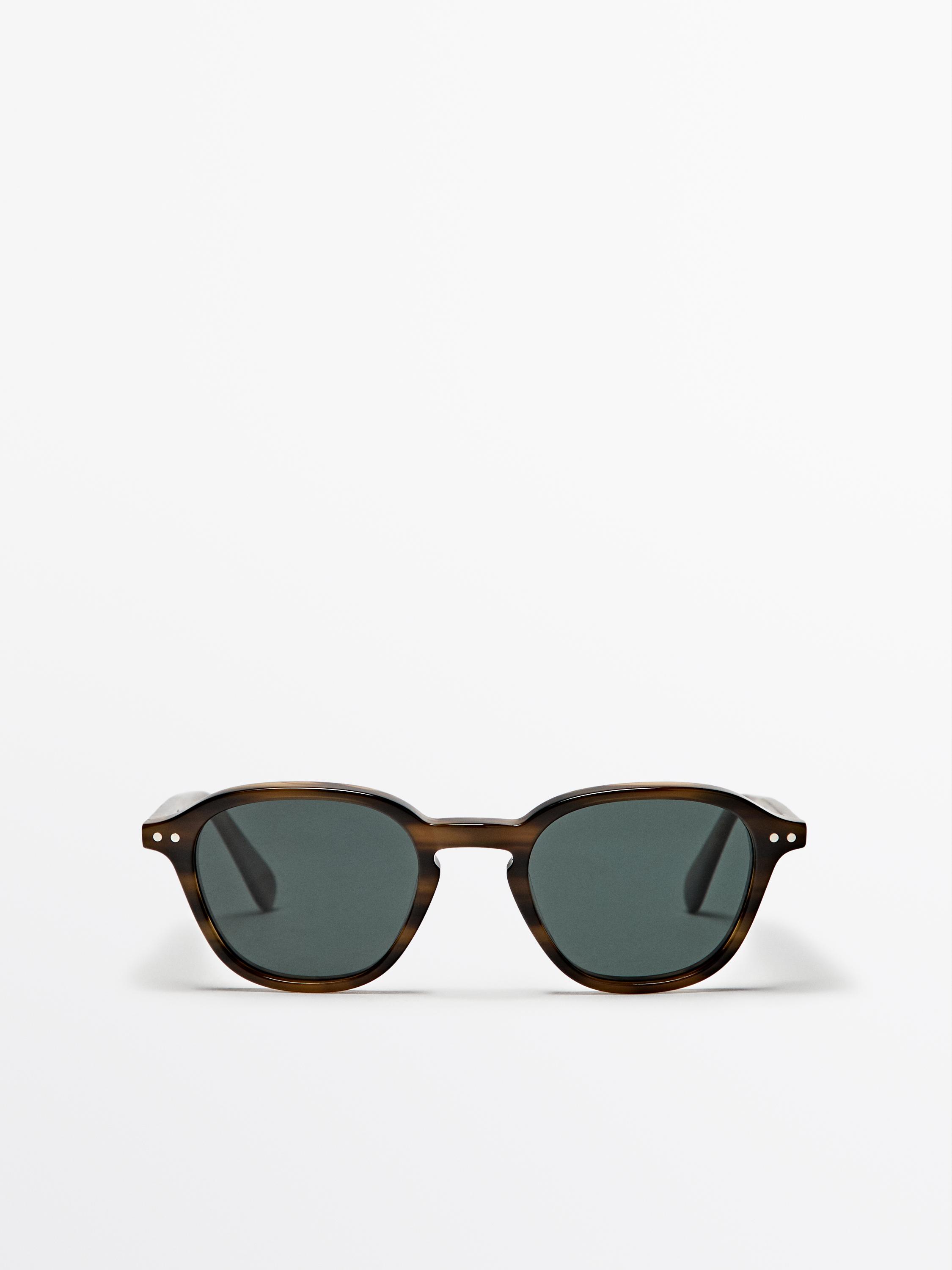 Round sunglasses — EMERALD