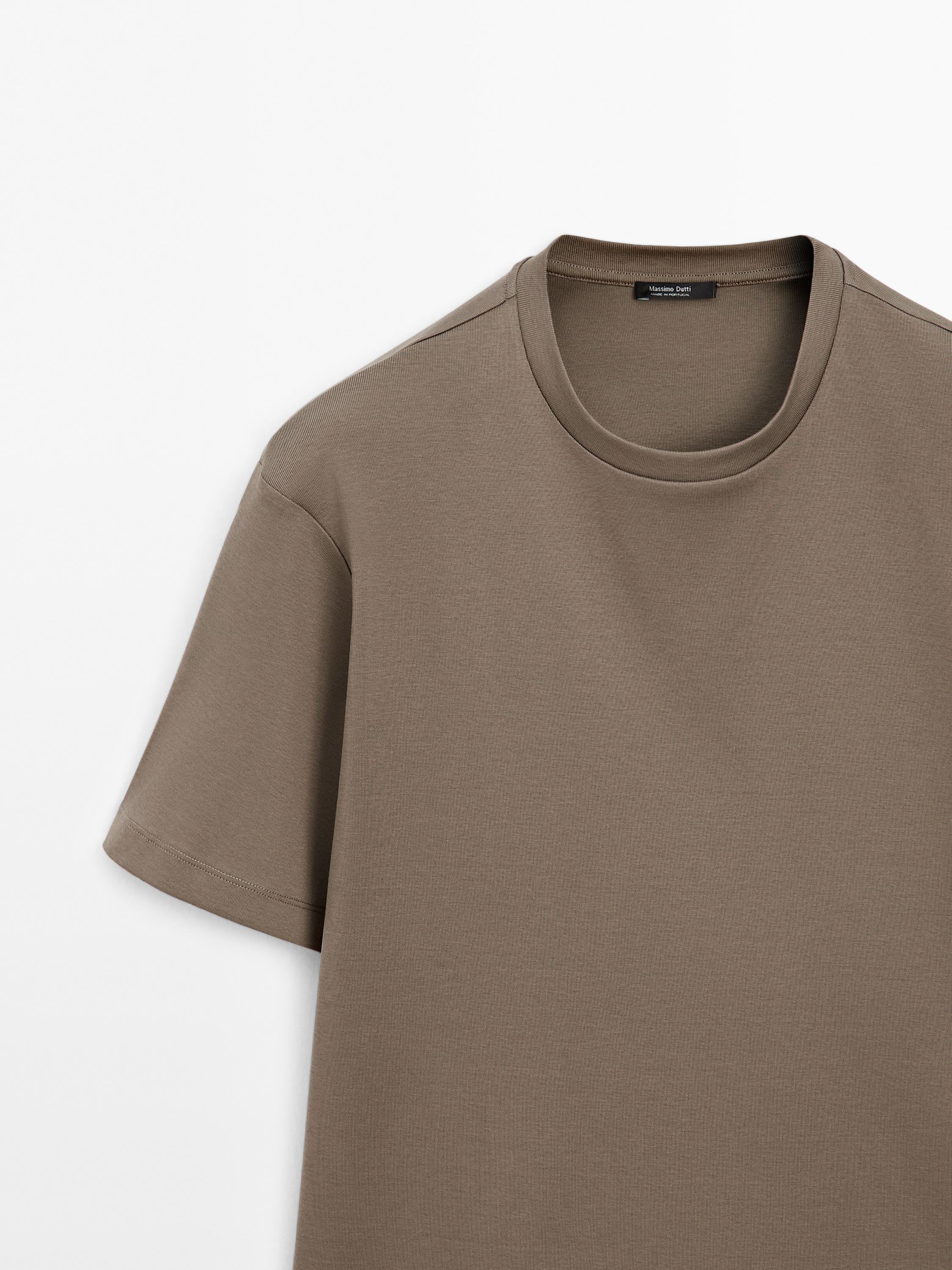 100% mercerised cotton T-shirt
