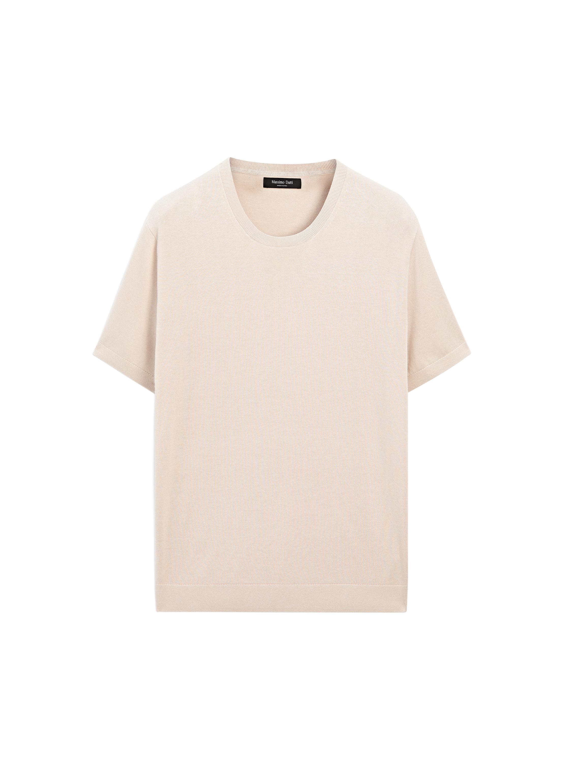 ★Massimo Dutti★ Short-sleeve cotton-blend T-shirt 00504157501-o6.jpg?ts=