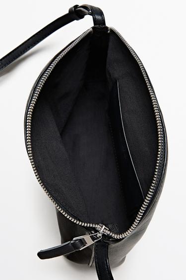 Nappa leather crossbody bag — BLACK 5