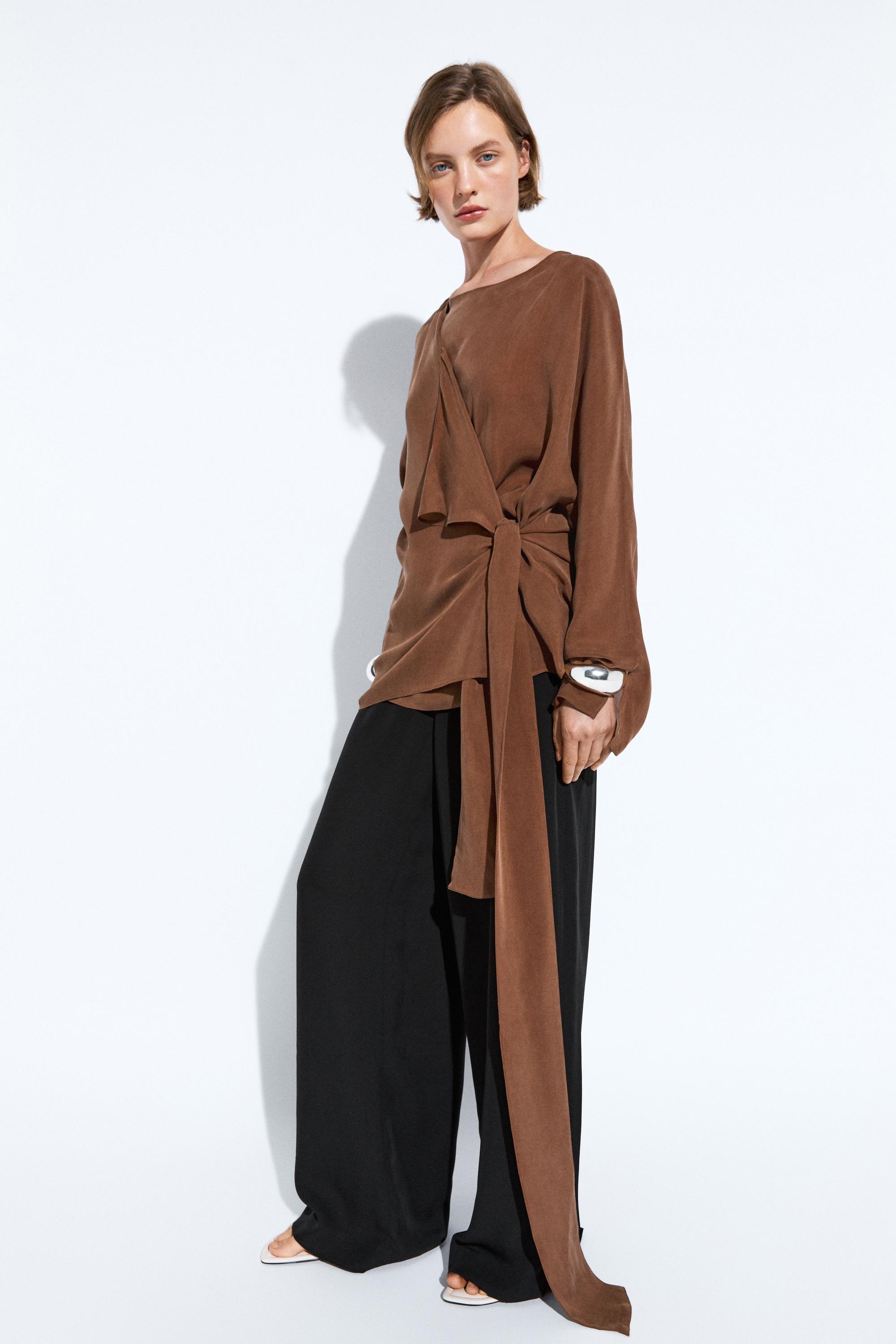 Fluidni kimono s vezicom