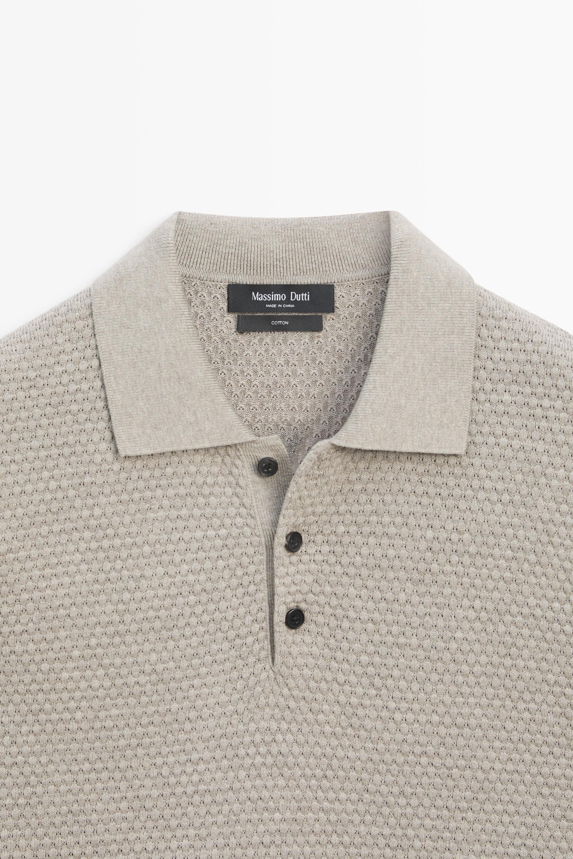 100% Cotton Short Sleeve Knit Polo — 0-847