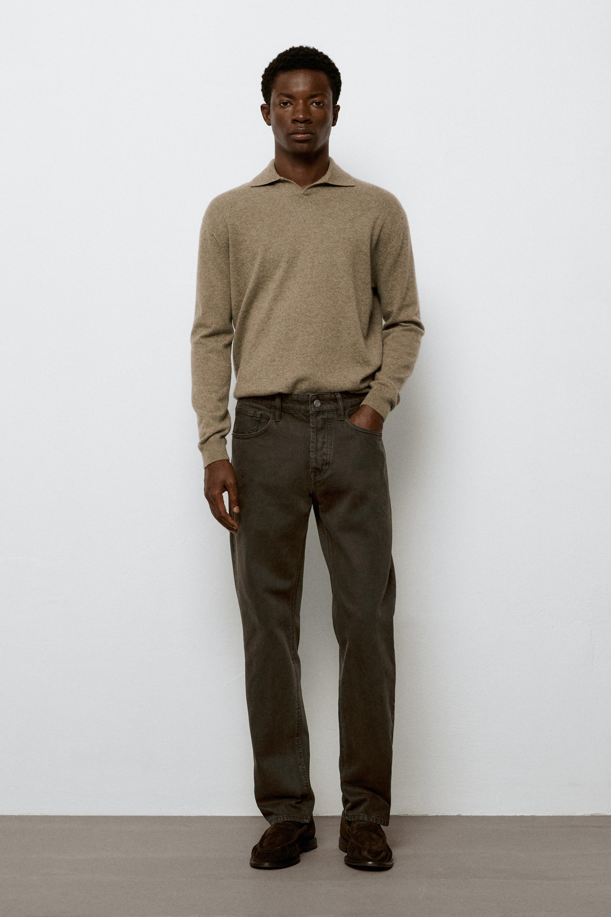 Tapered fit jeans