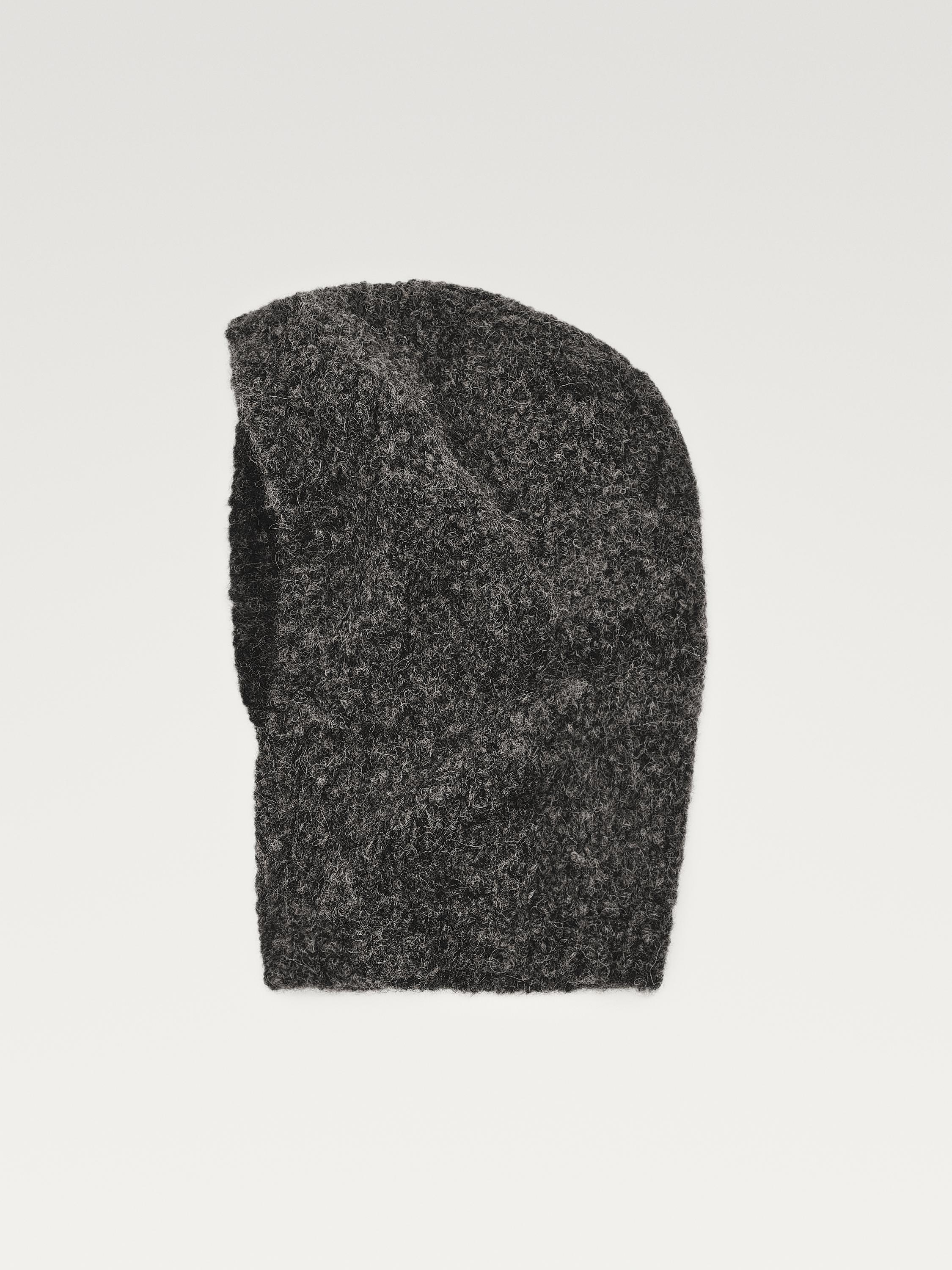 羊駝毛混紡頭套