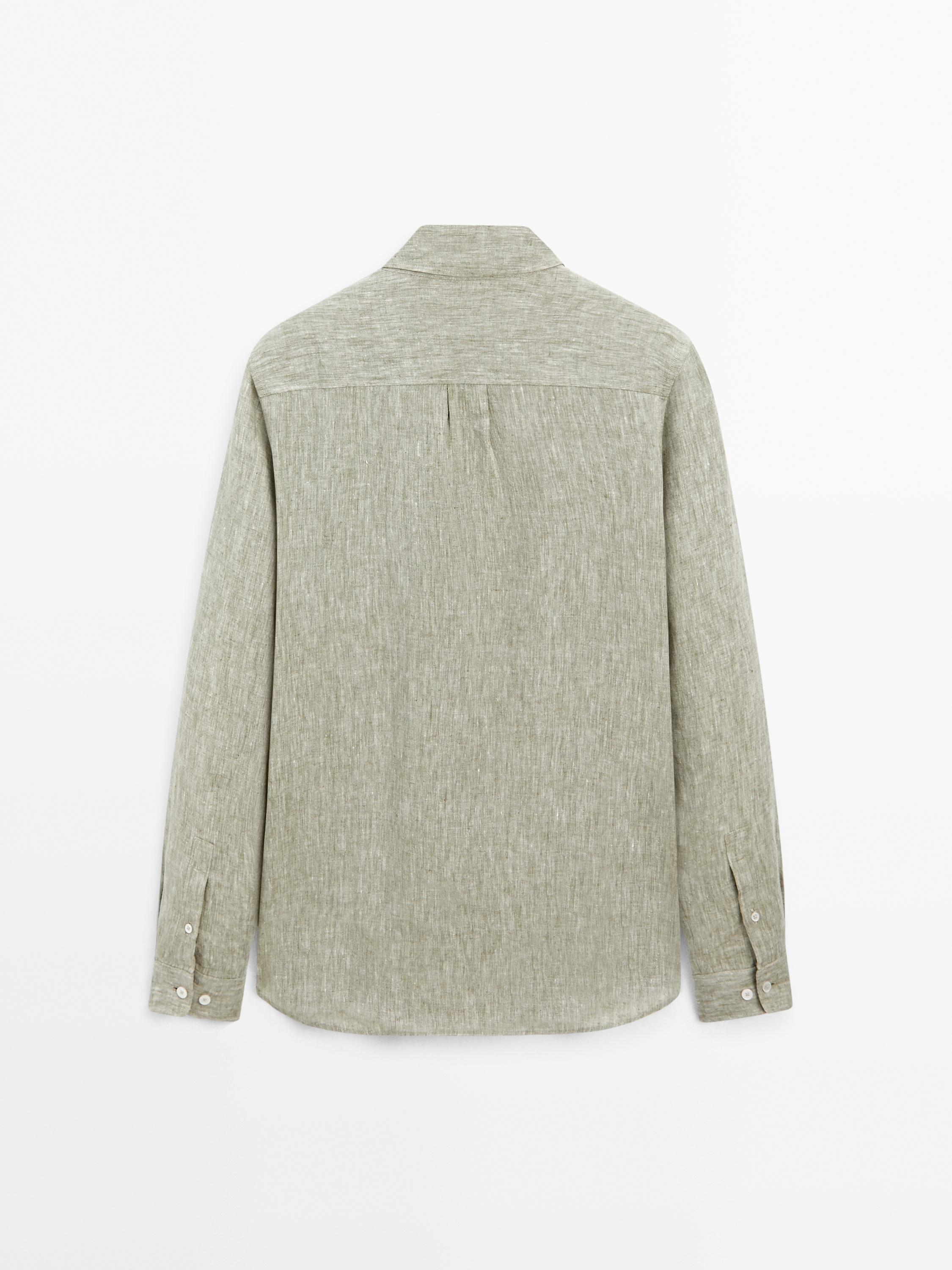Regular-fit shirt with pocket