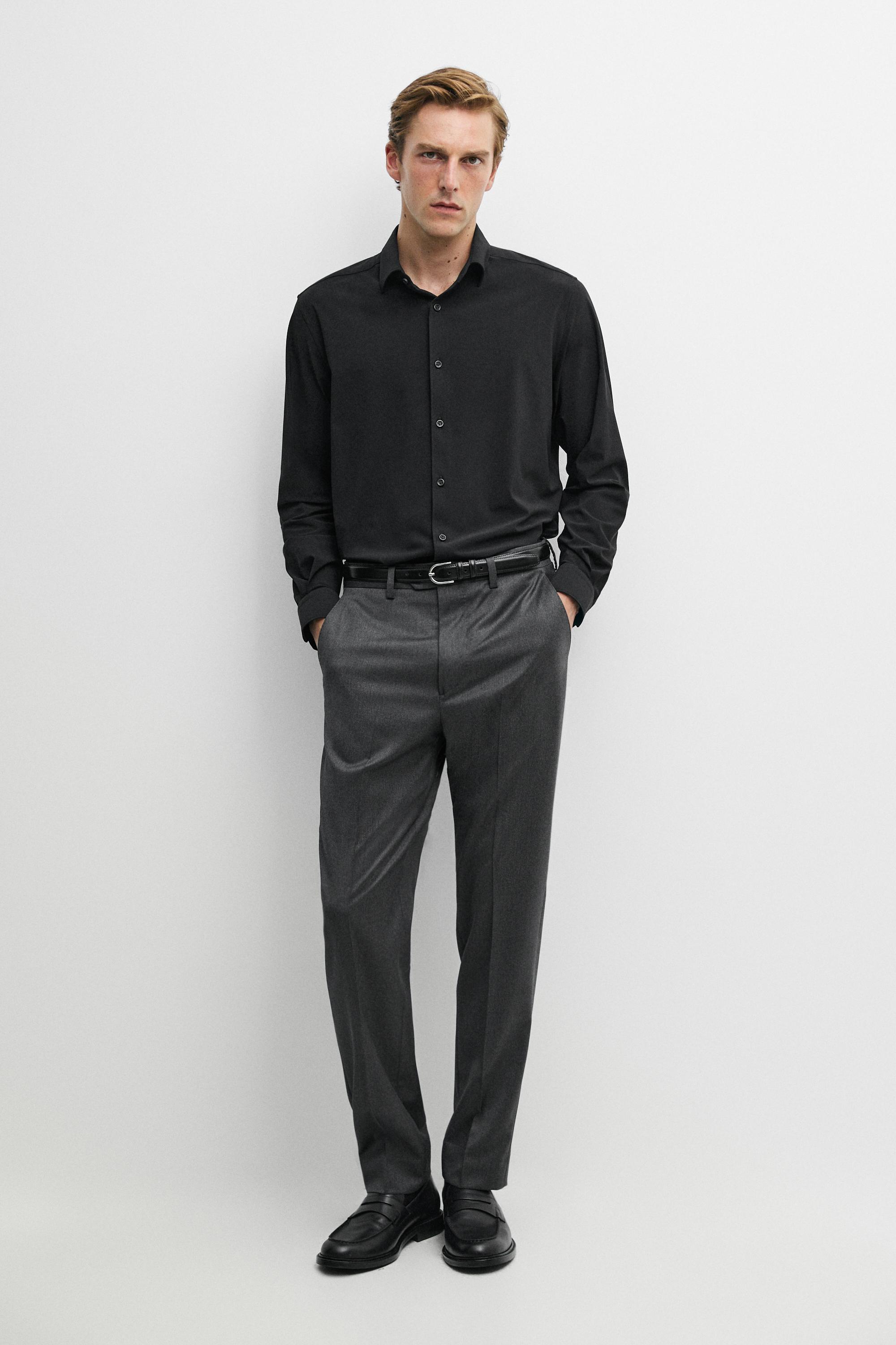 Slim fit stretch shirt