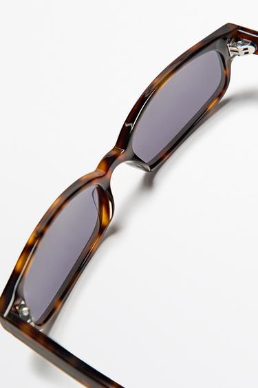 Tortoiseshell-effect sunglasses — Caramel 3