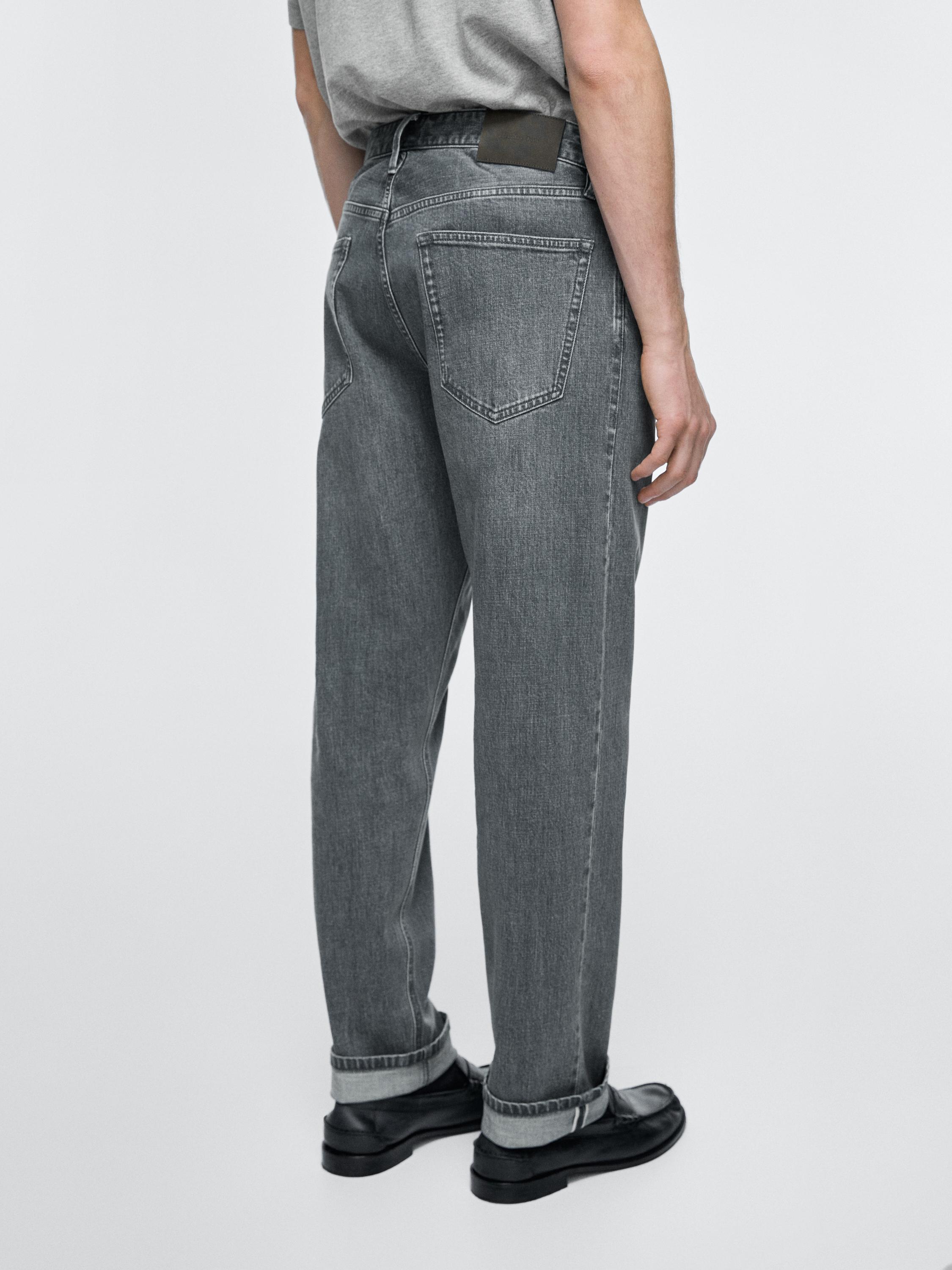 Selvedge fit jeans — GREY