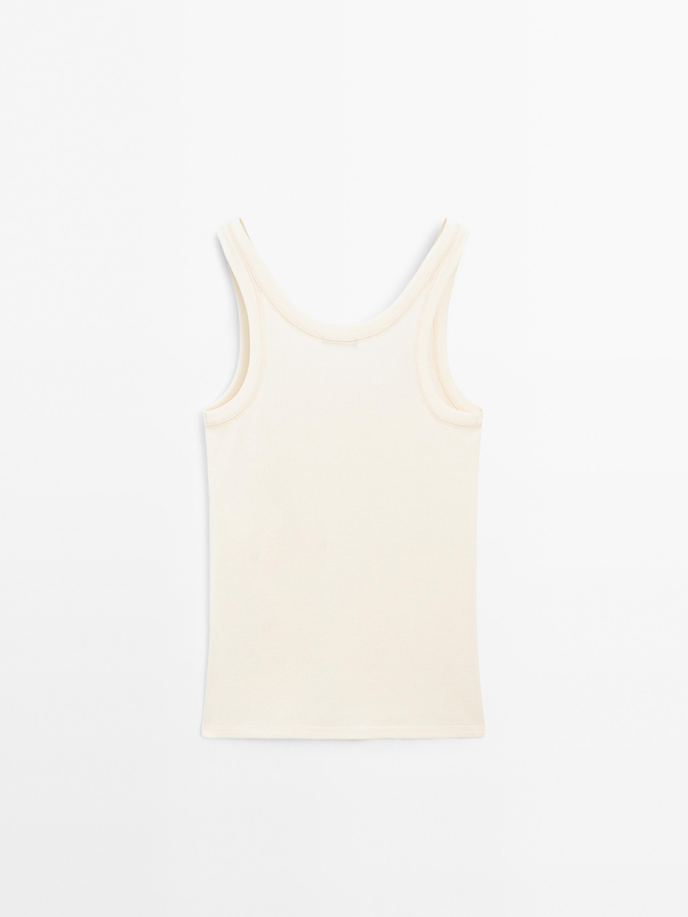 Strappy 100% cotton top