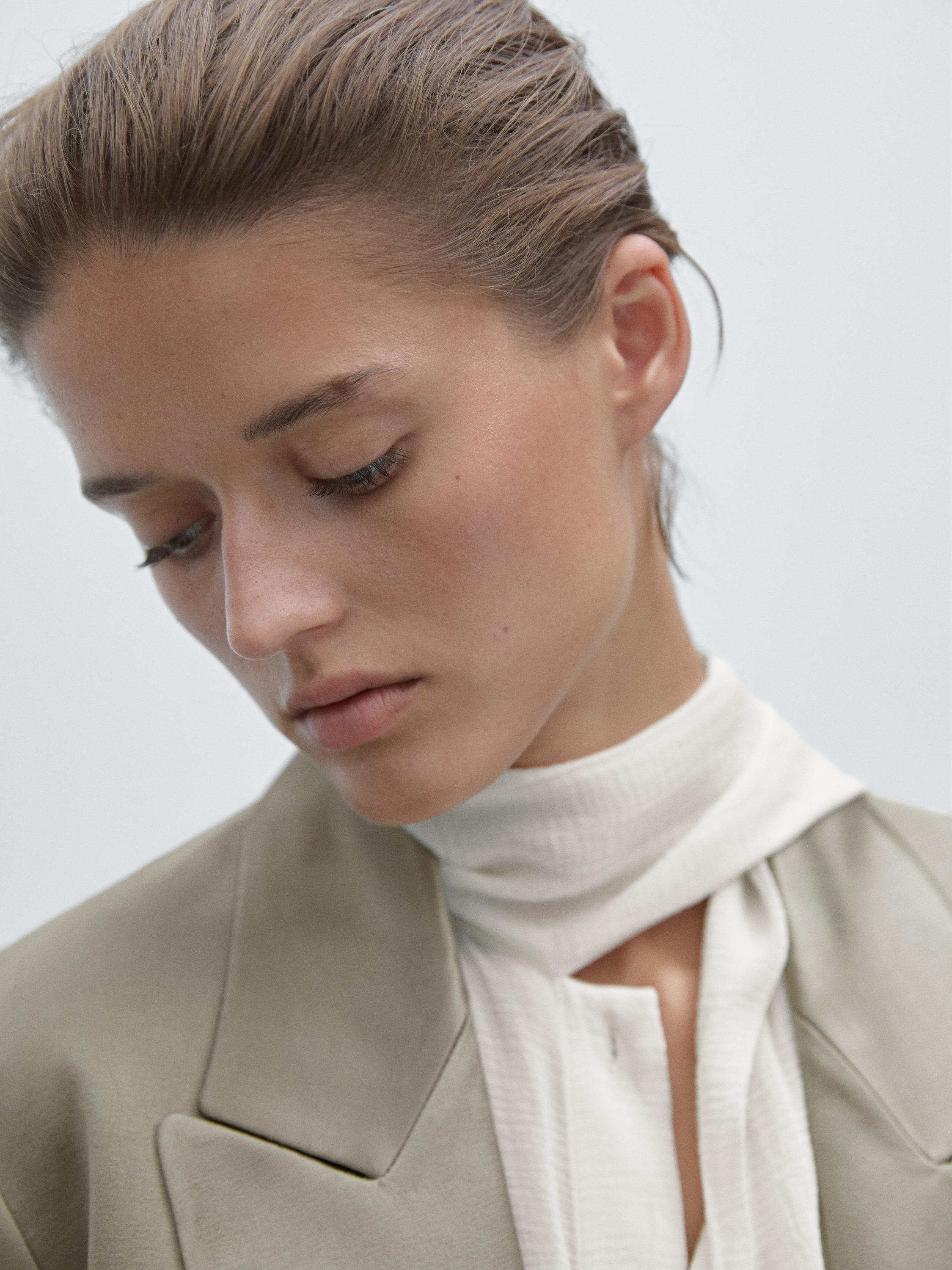 Long satin coat - Studio