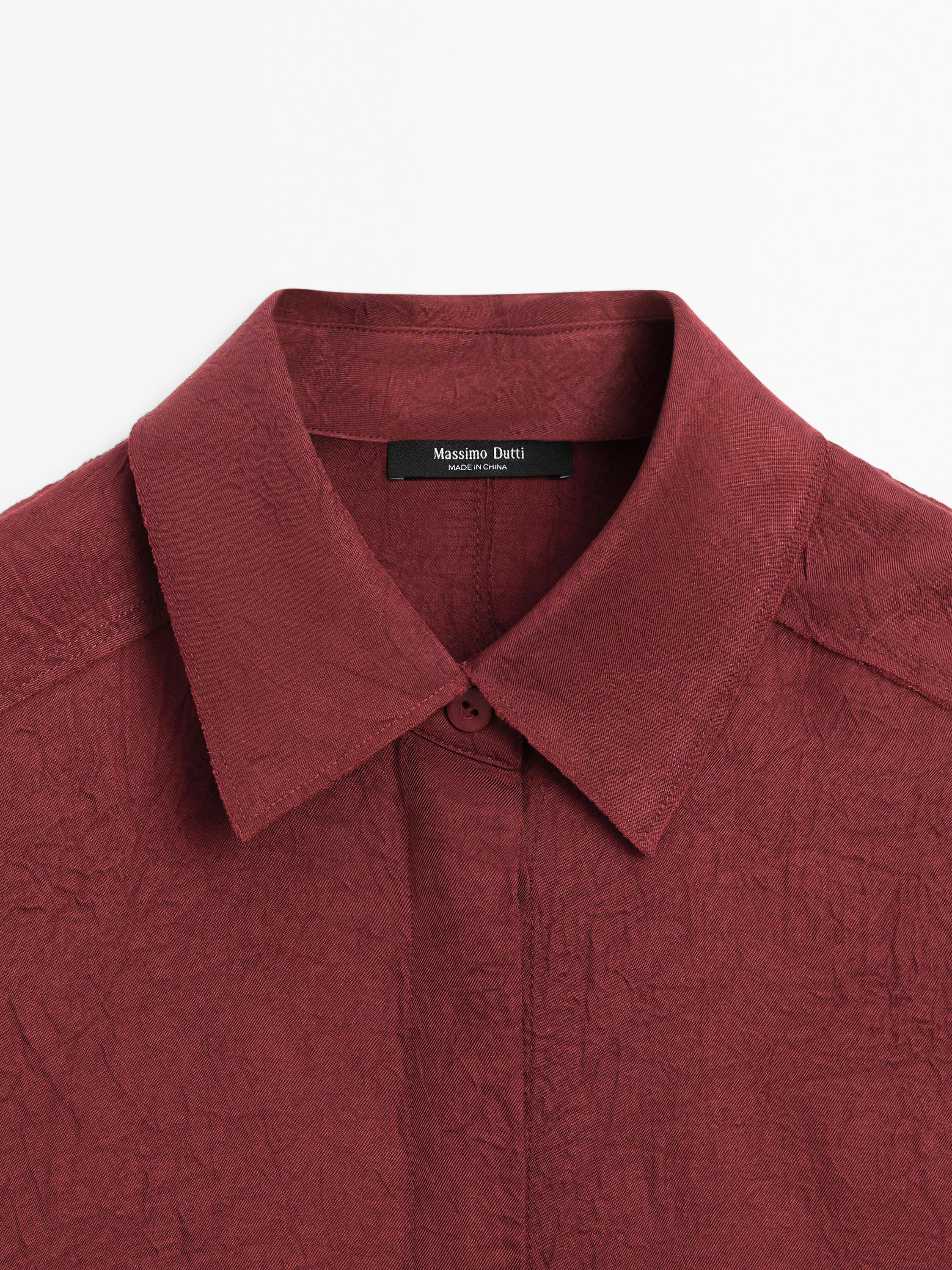 Flowing long sleeve shirt