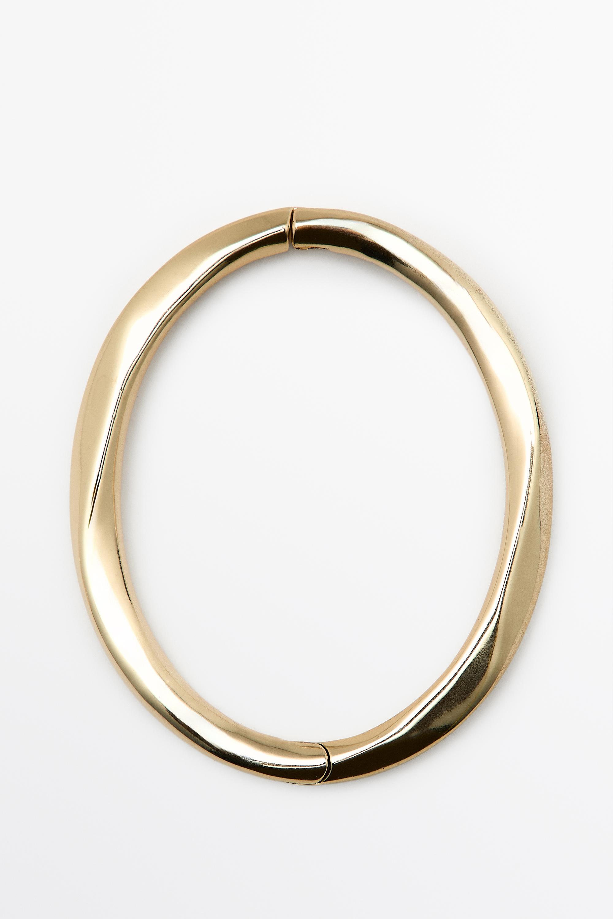 Fine irregular contour bracelet — GOLDEN