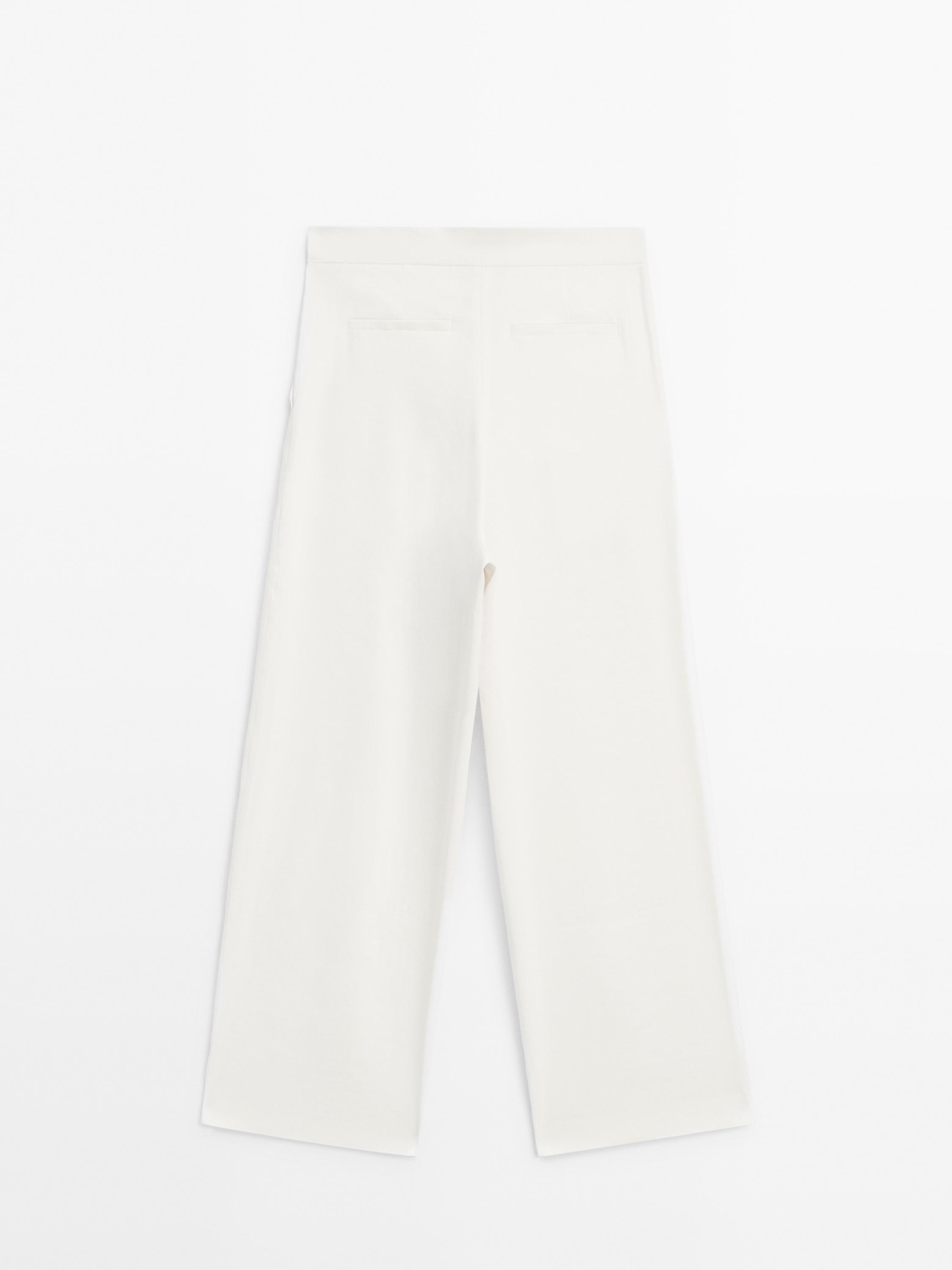 Darted culottes