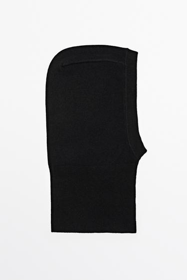 100% cashmere balaclava — BLACK 2