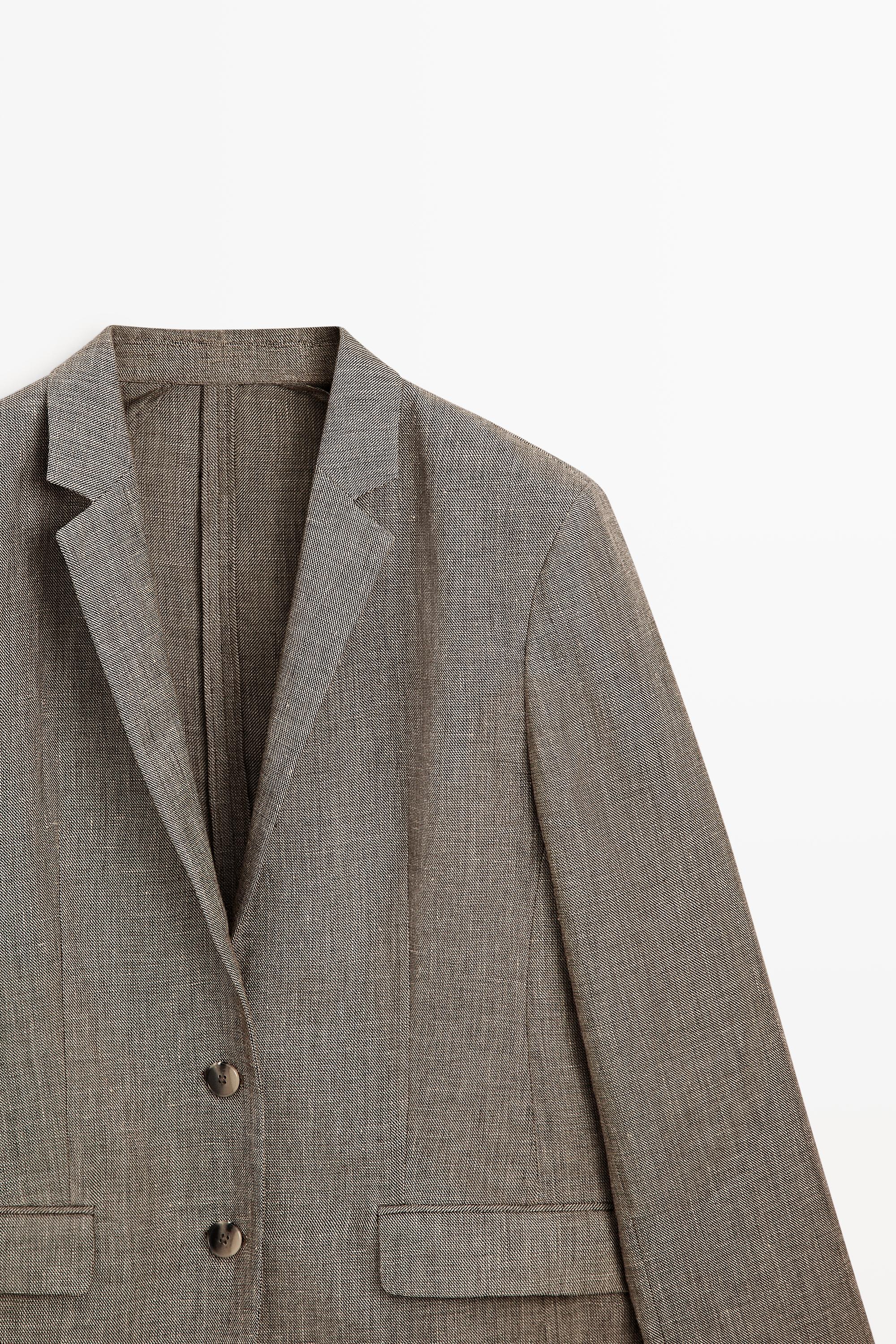 Mottled blazer - STUDIO — GREENISH
