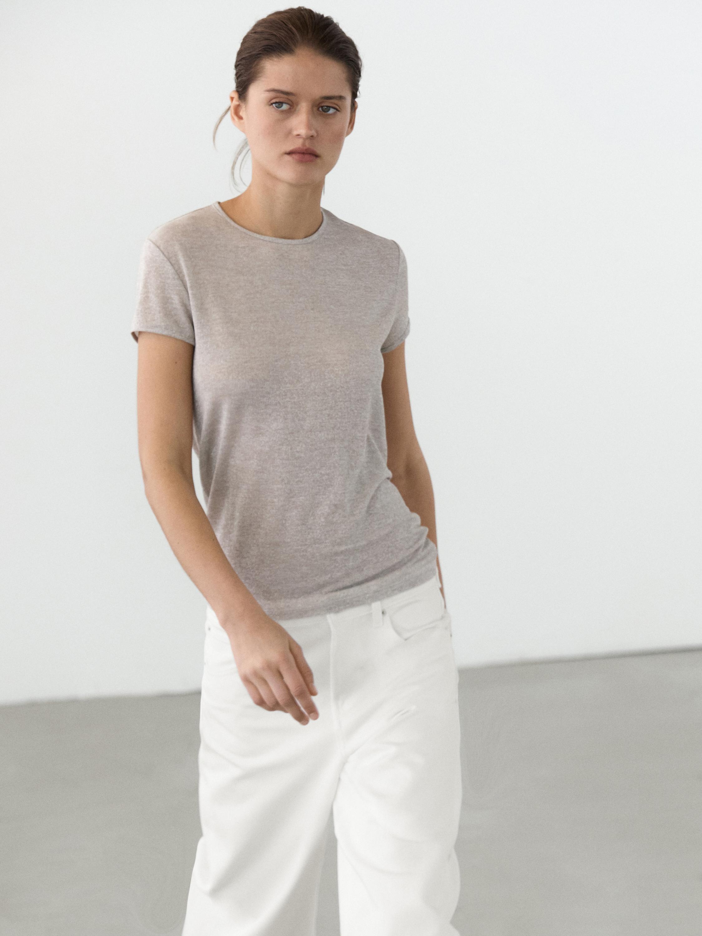 Majica kratkih rukava sa sjajnim detaljima