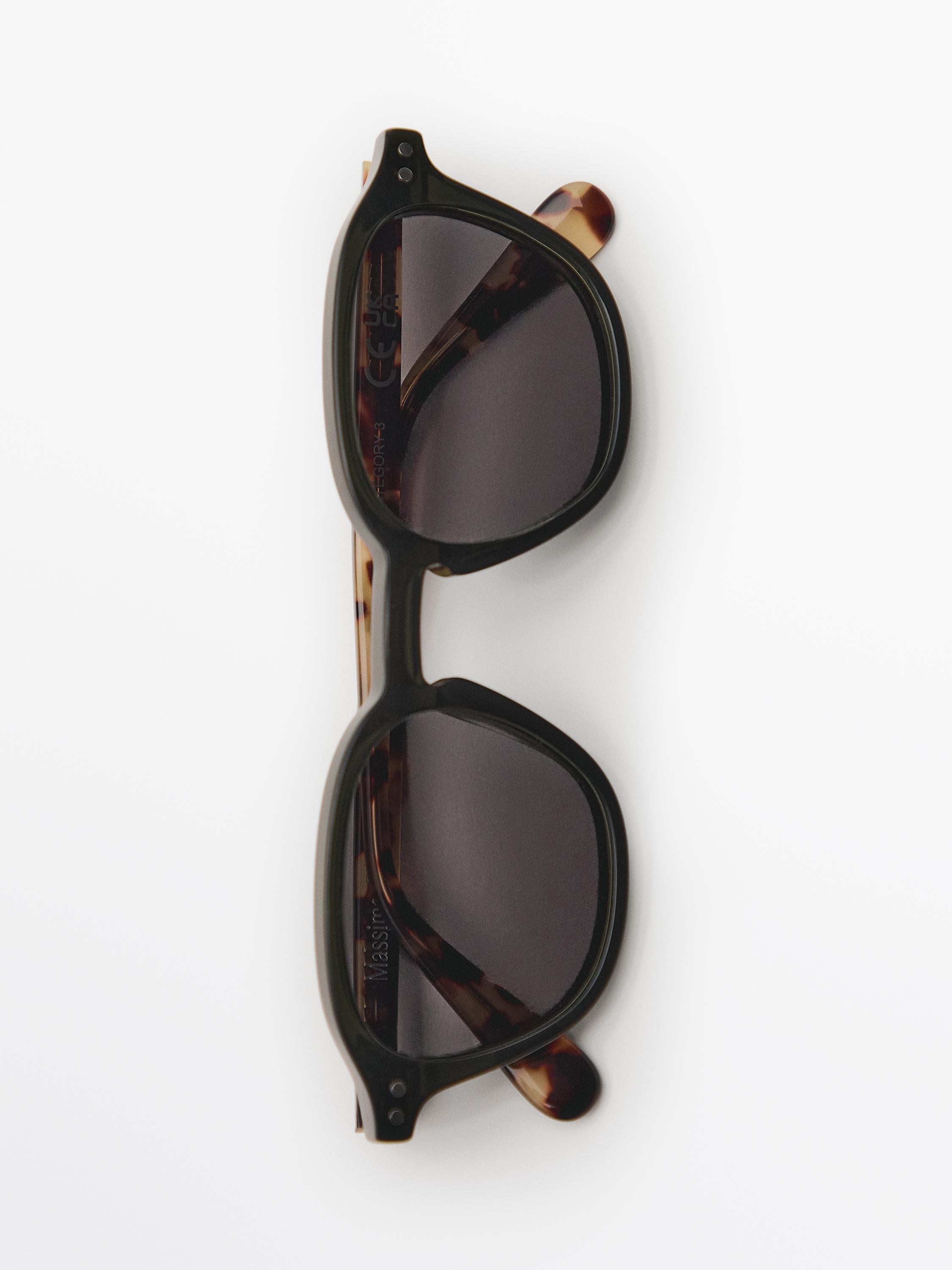 Round sunglasses — GREEN