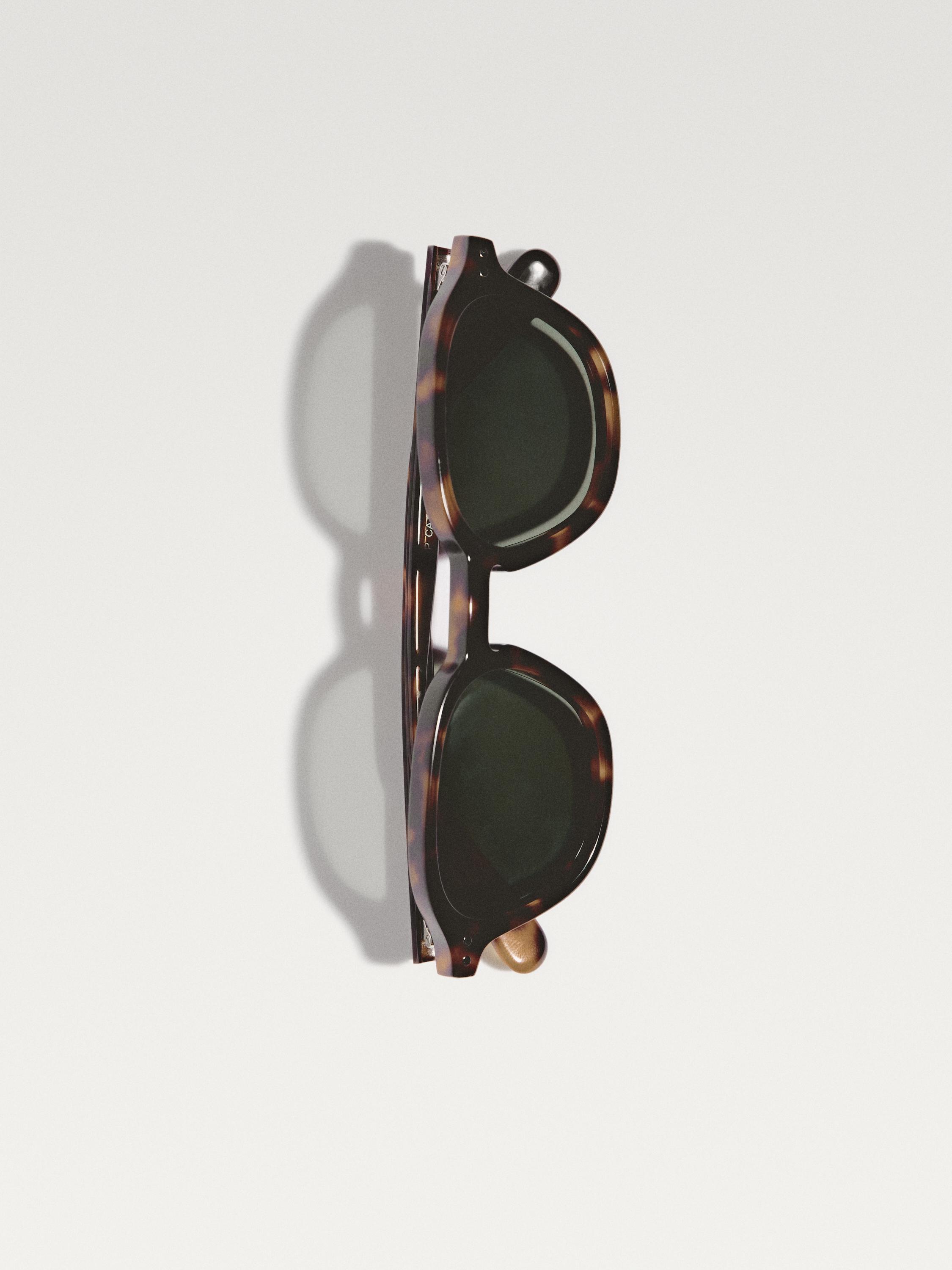 Round acetate sunglasses