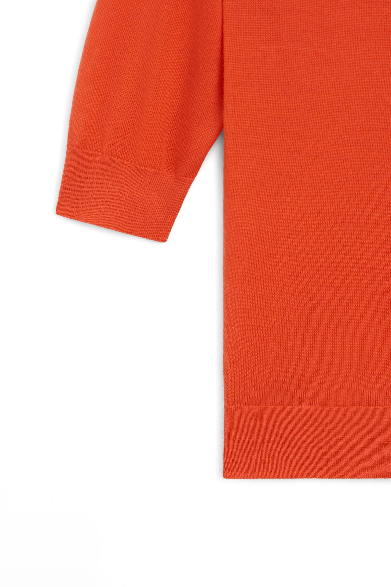 100% wool knit sweater - LIMITED EDITION — PALE GERANIUM