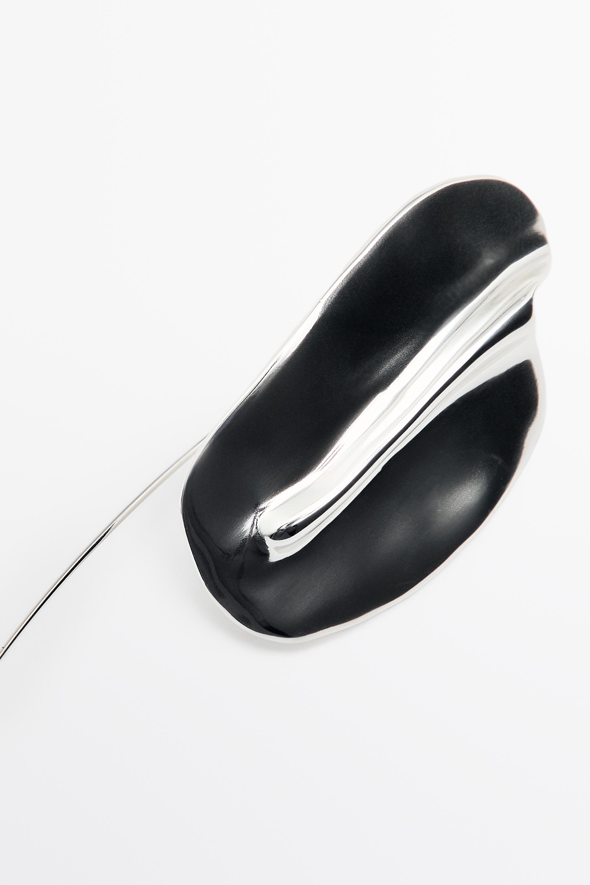 Dumpling earrings — SILVER