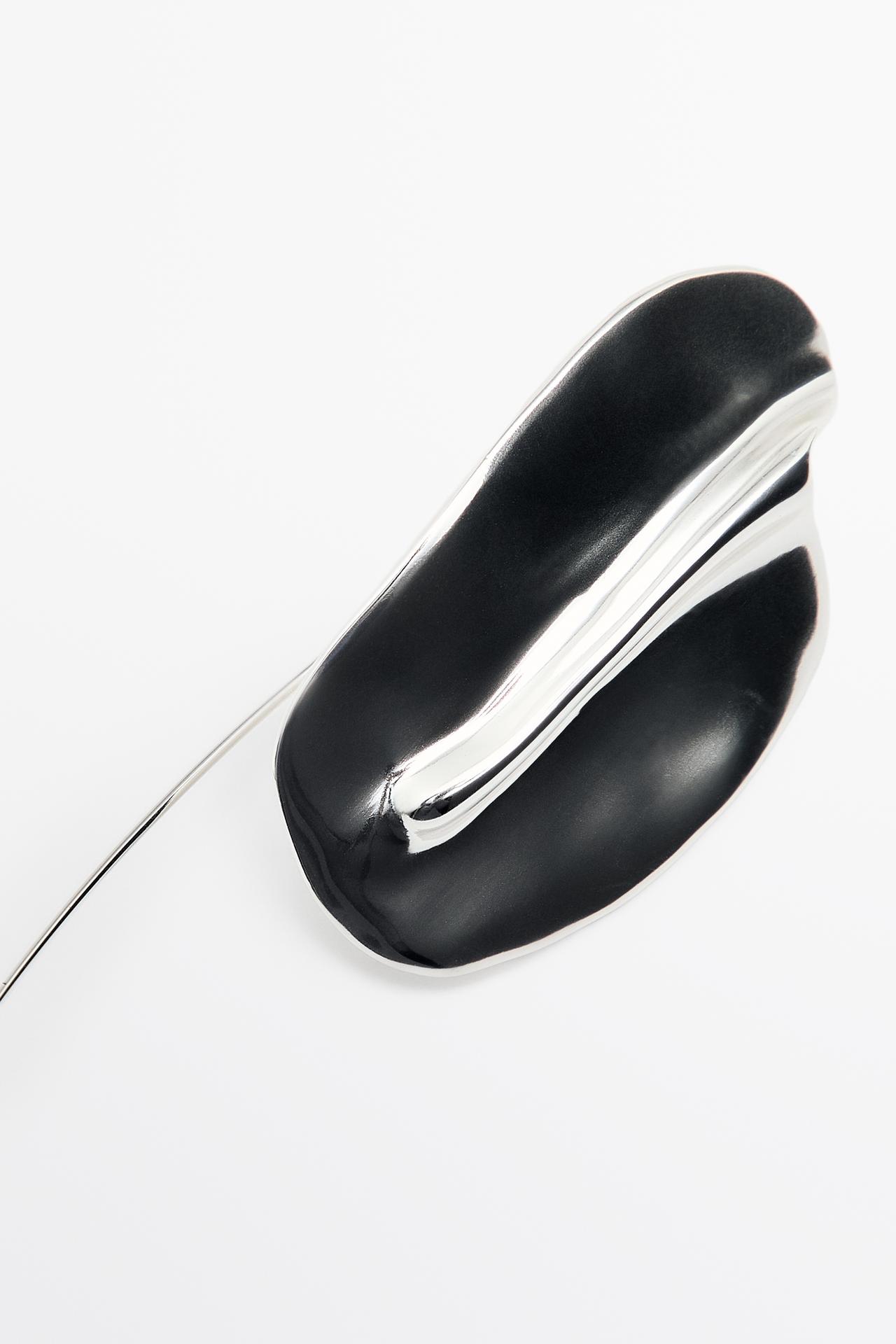 Dumpling earrings — SILVER