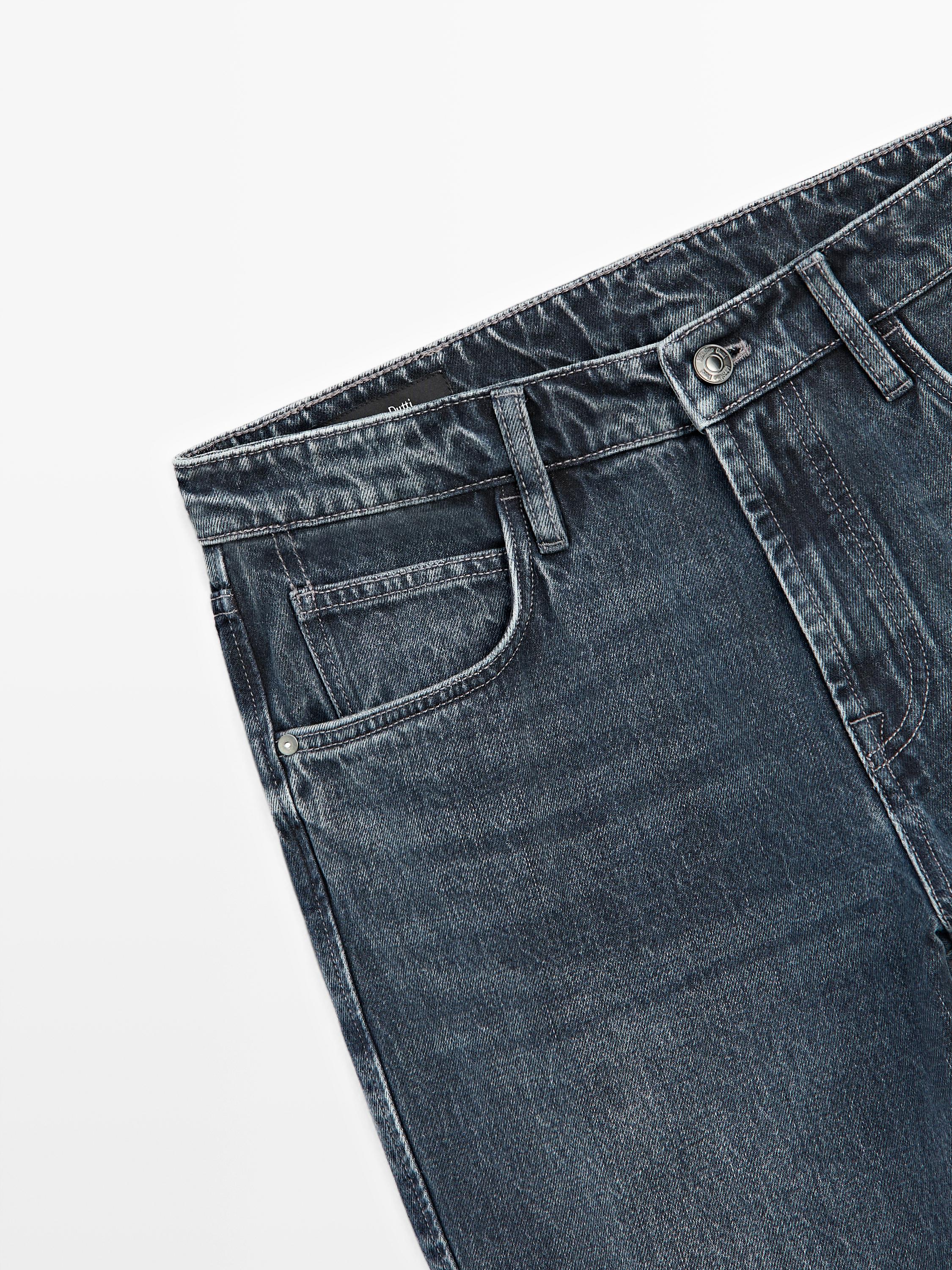 Tapered fit jeans — BLUE