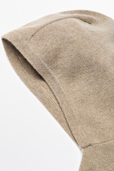 100% cashmere bandana balaclava — CREAM 2