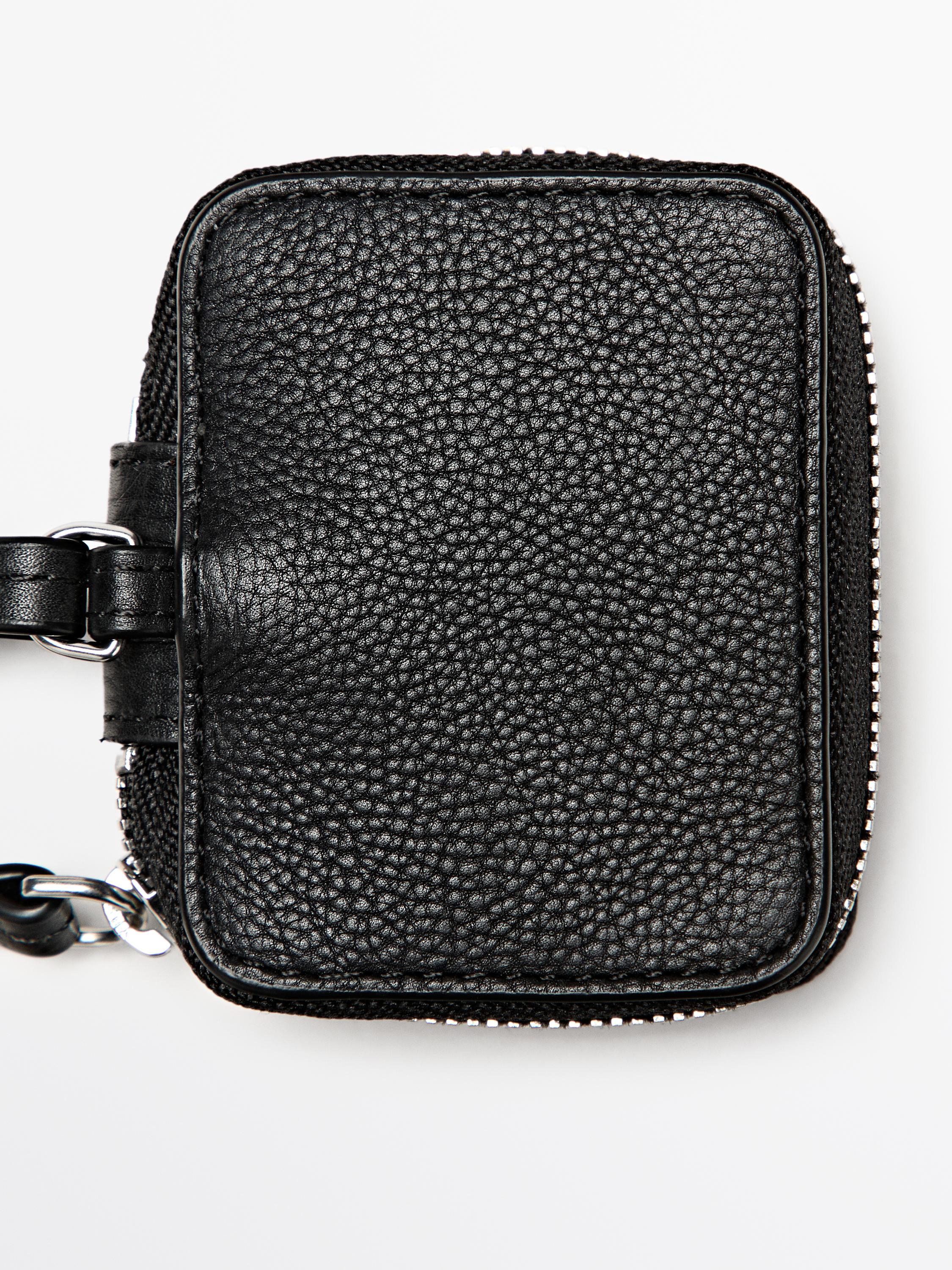 Husă AirPods din piele nappa