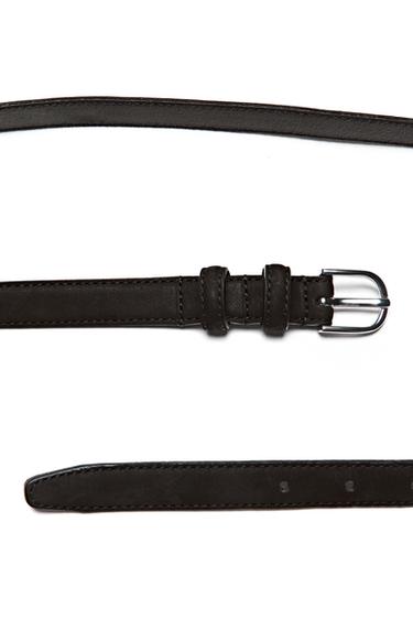 Nubuck leather belt - LIMITED EDITION — BLACK 7