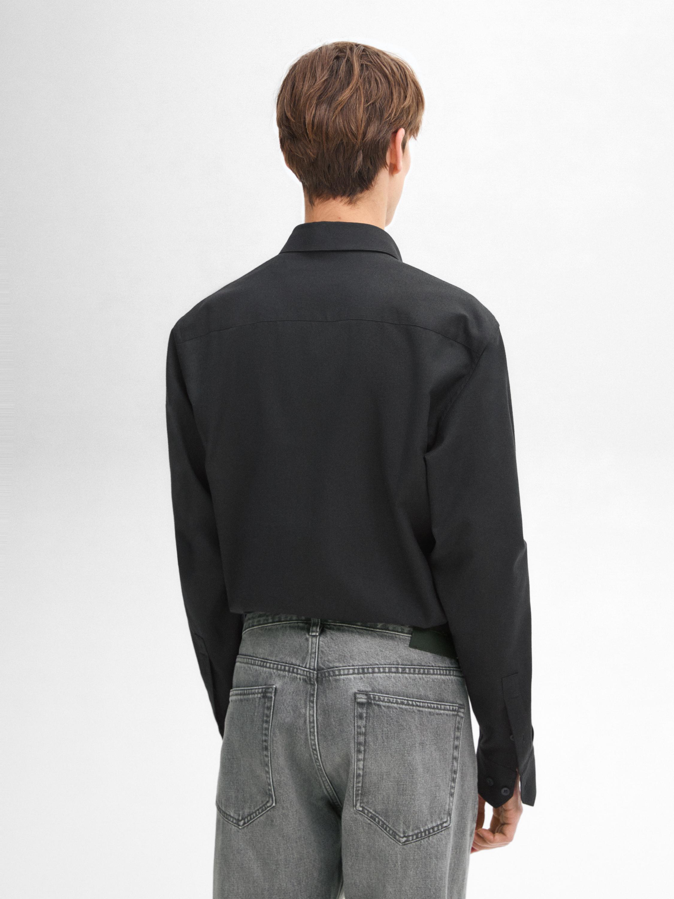 Chemise twill 100 % coton.