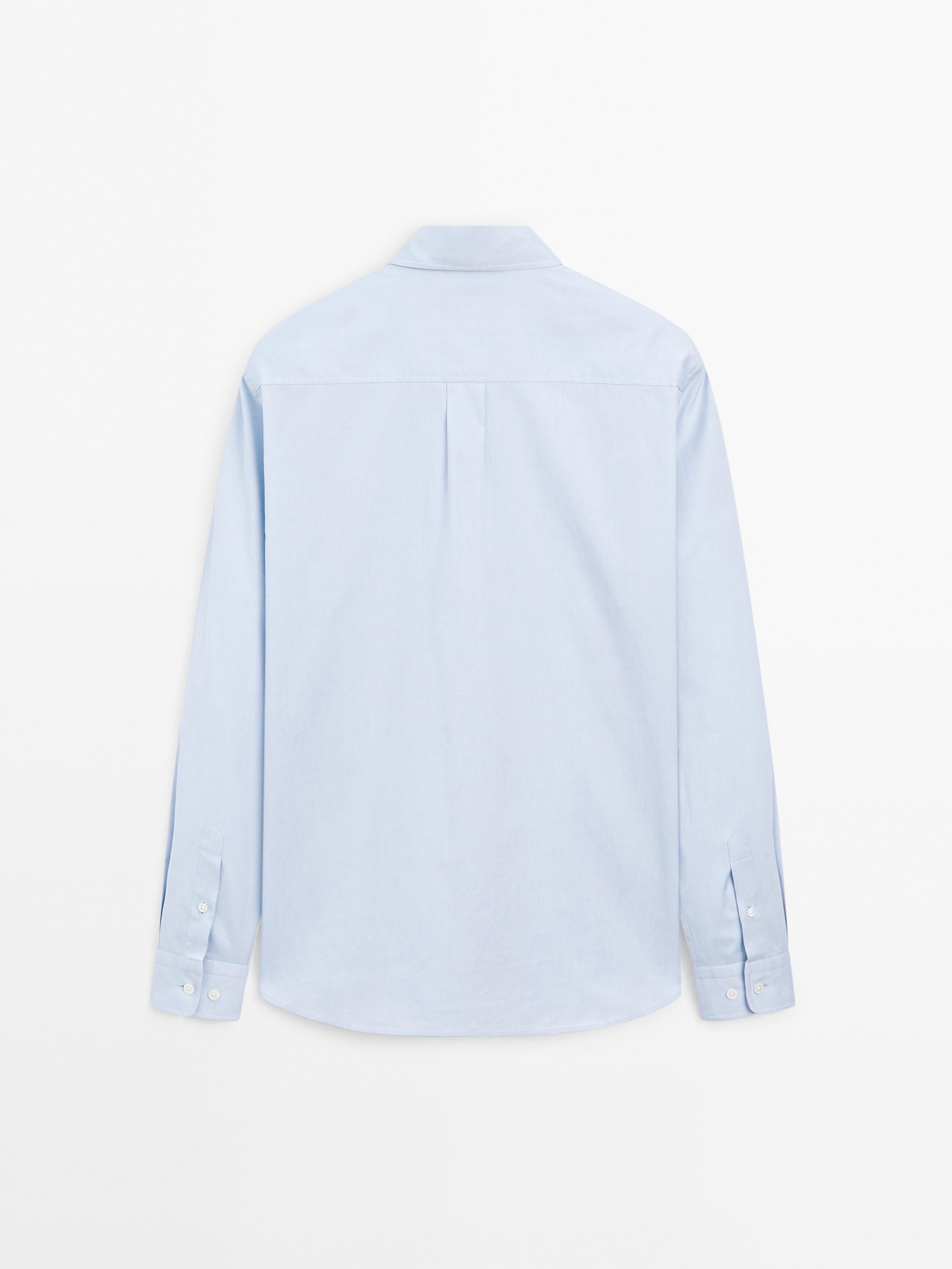 Camisa oxford regular fit
