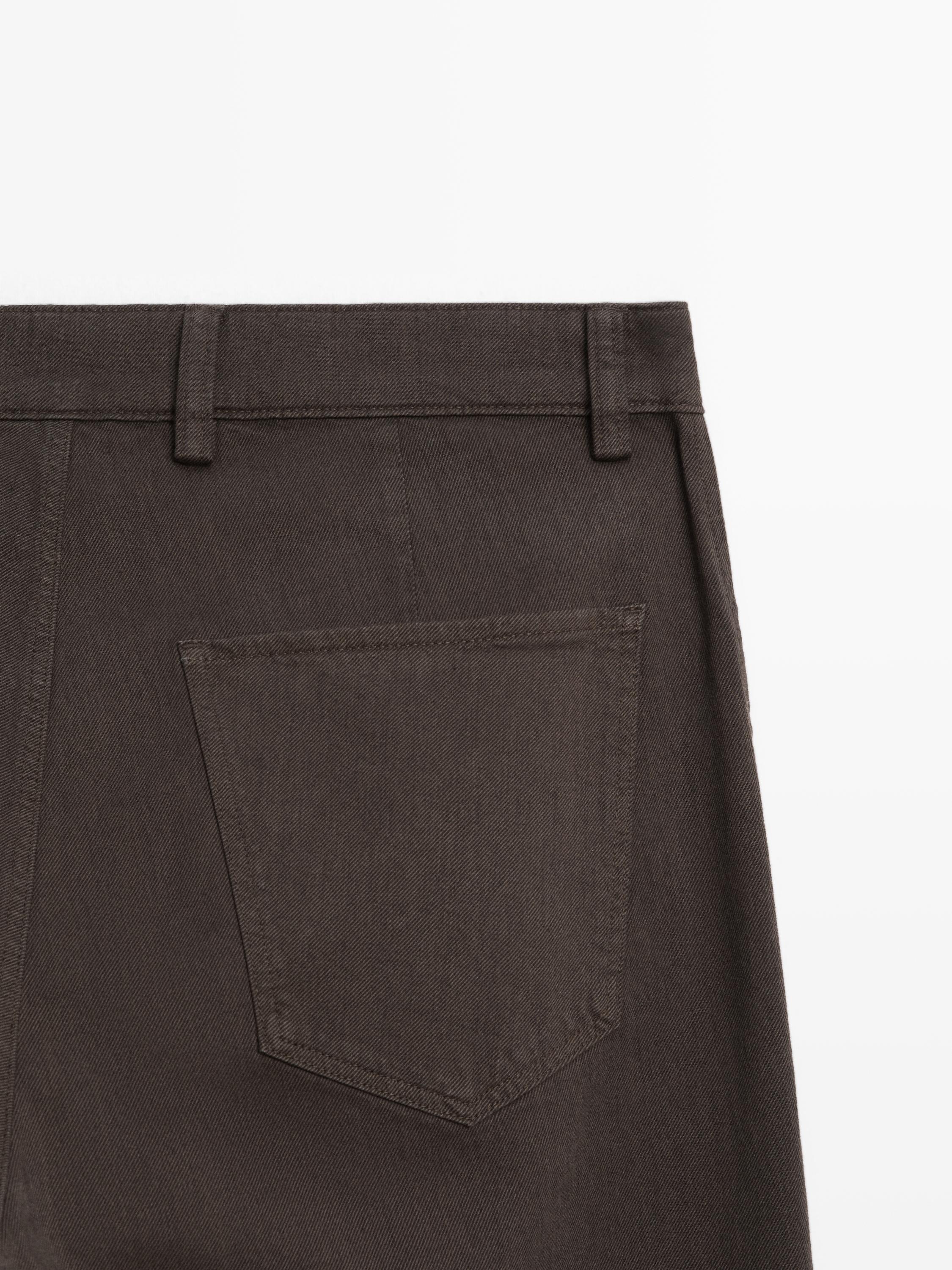 Hlače slim fit od trapera