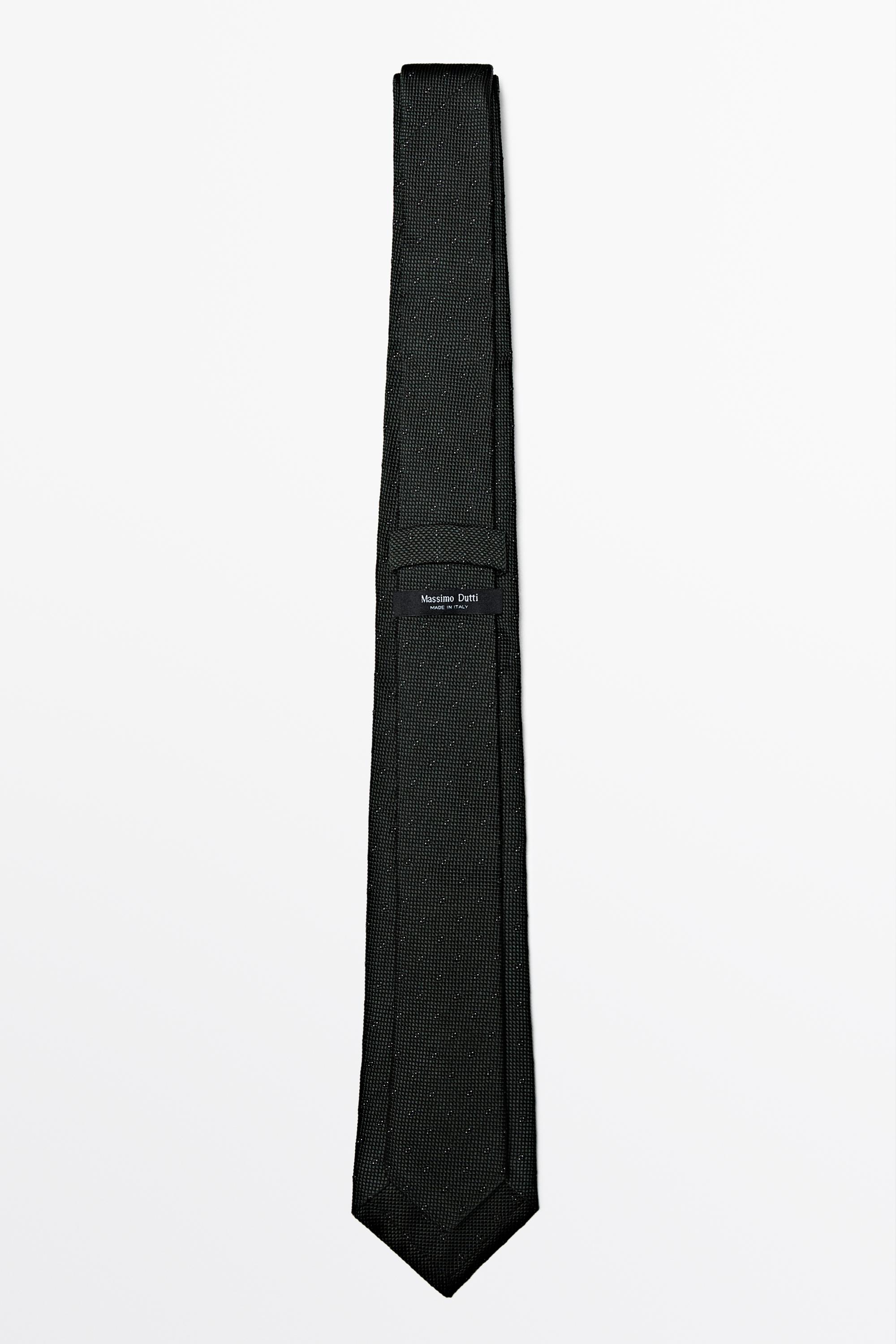 100% silk tie — BOTTLE