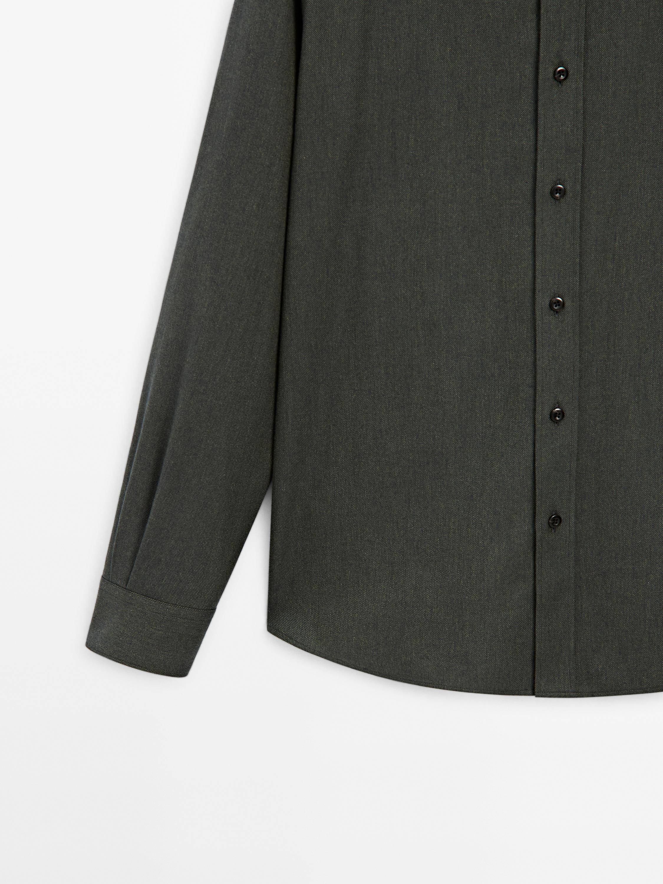 100% cotton twill shirt