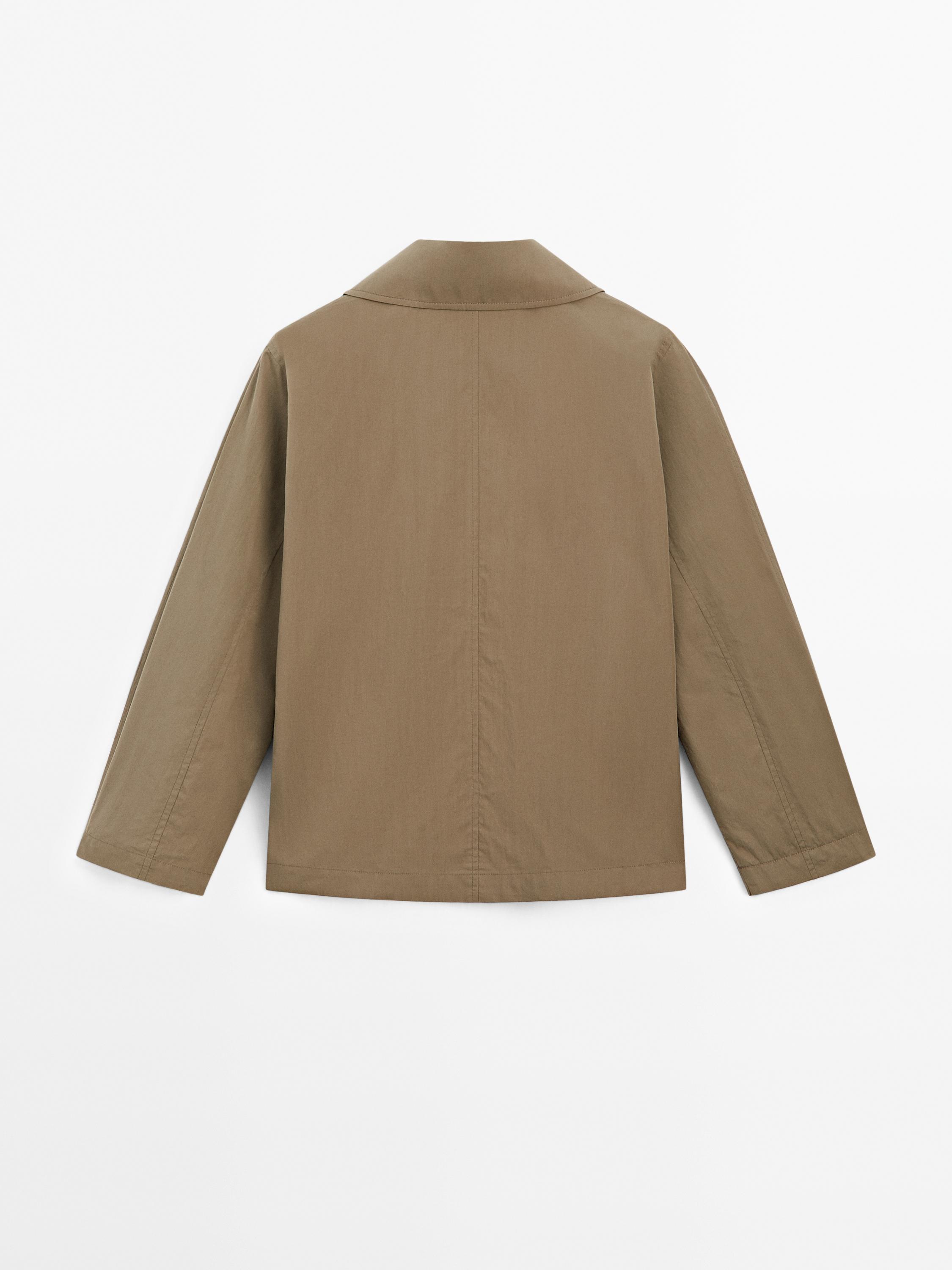 Massimo Dutti☆ポケット付きコットンブレンドジャケット 02813379806-o6.jpg?ts=