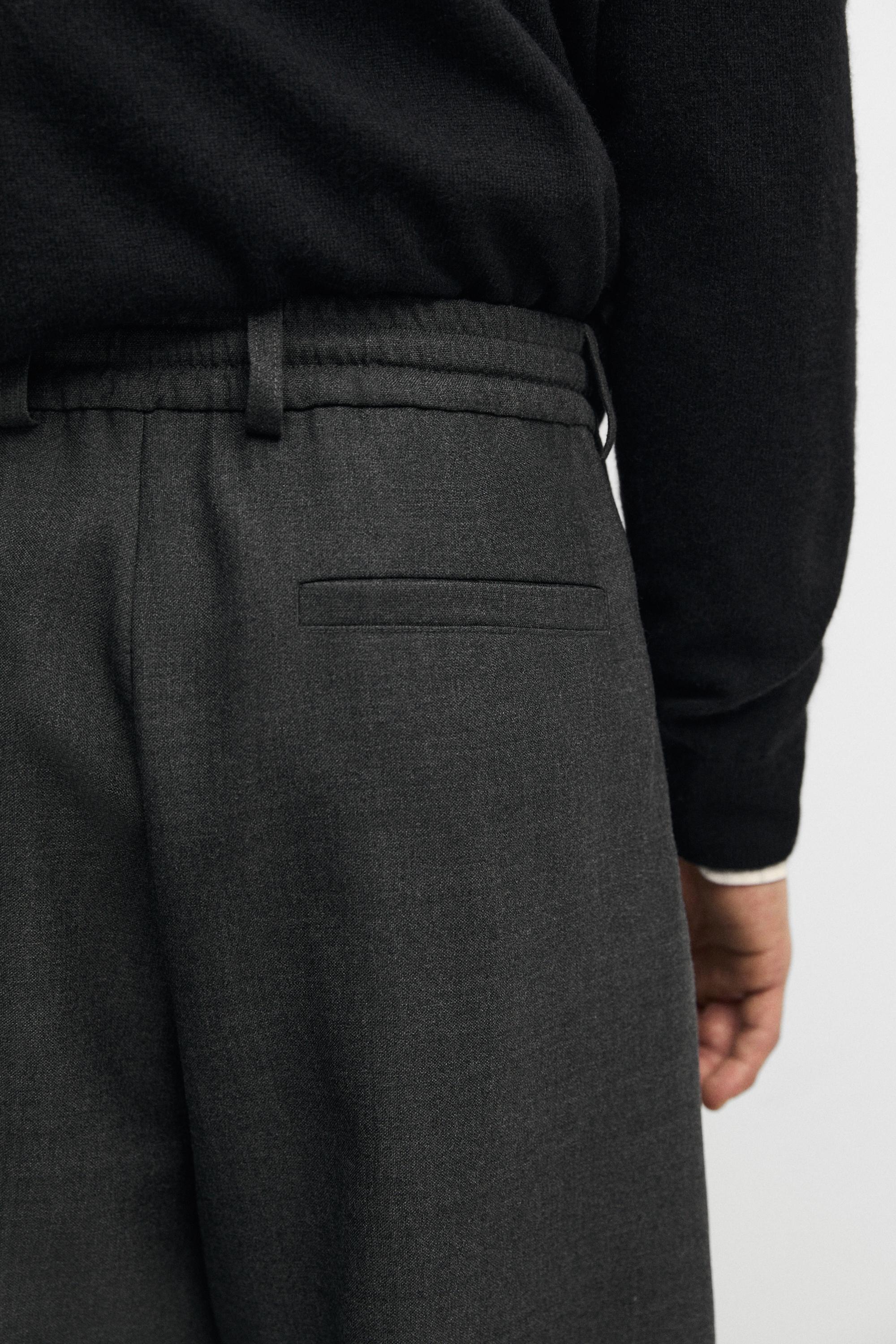 100% Cool Wool Pants — GREY