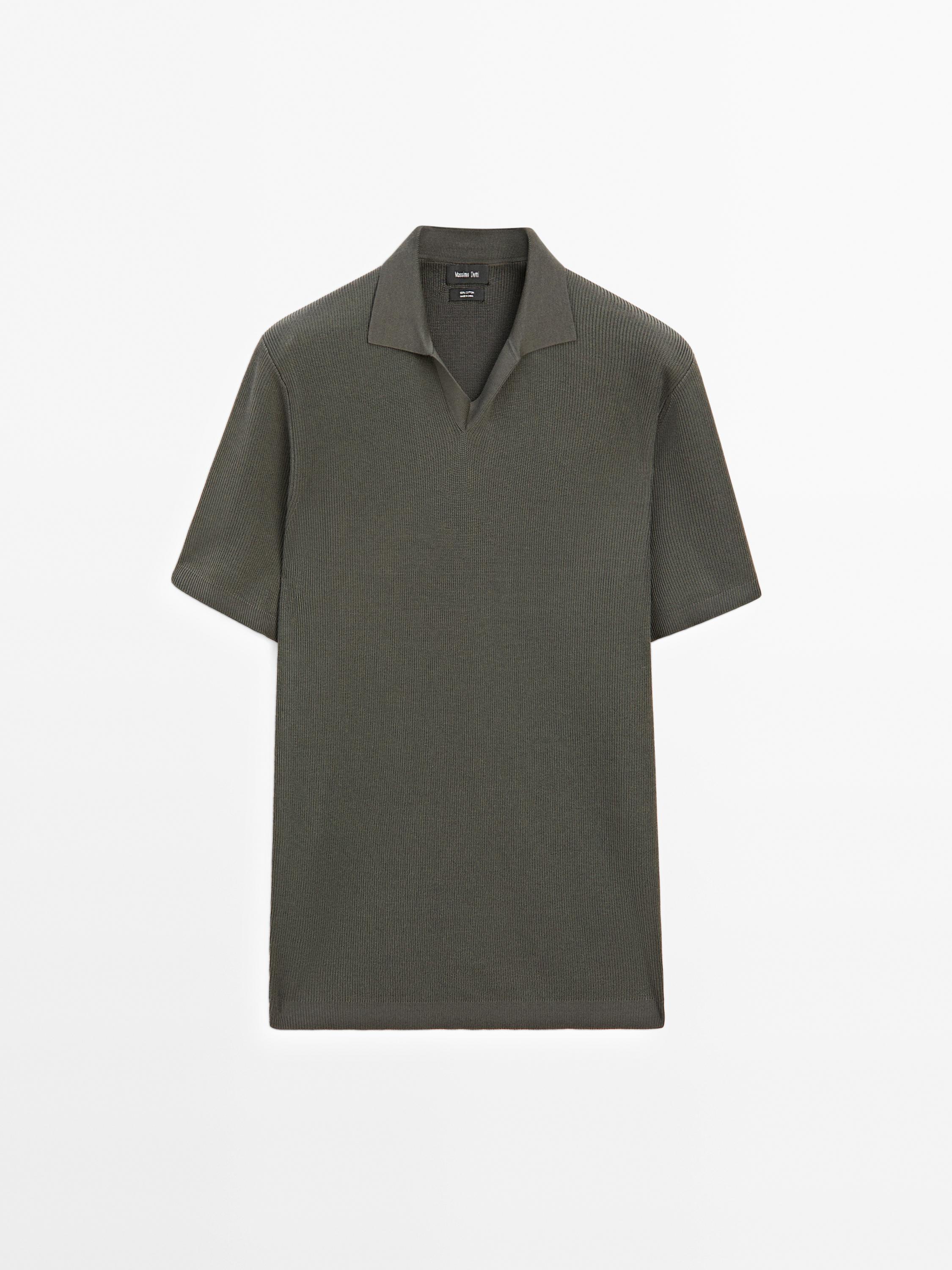 Polo manches courtes en coton mercerisé