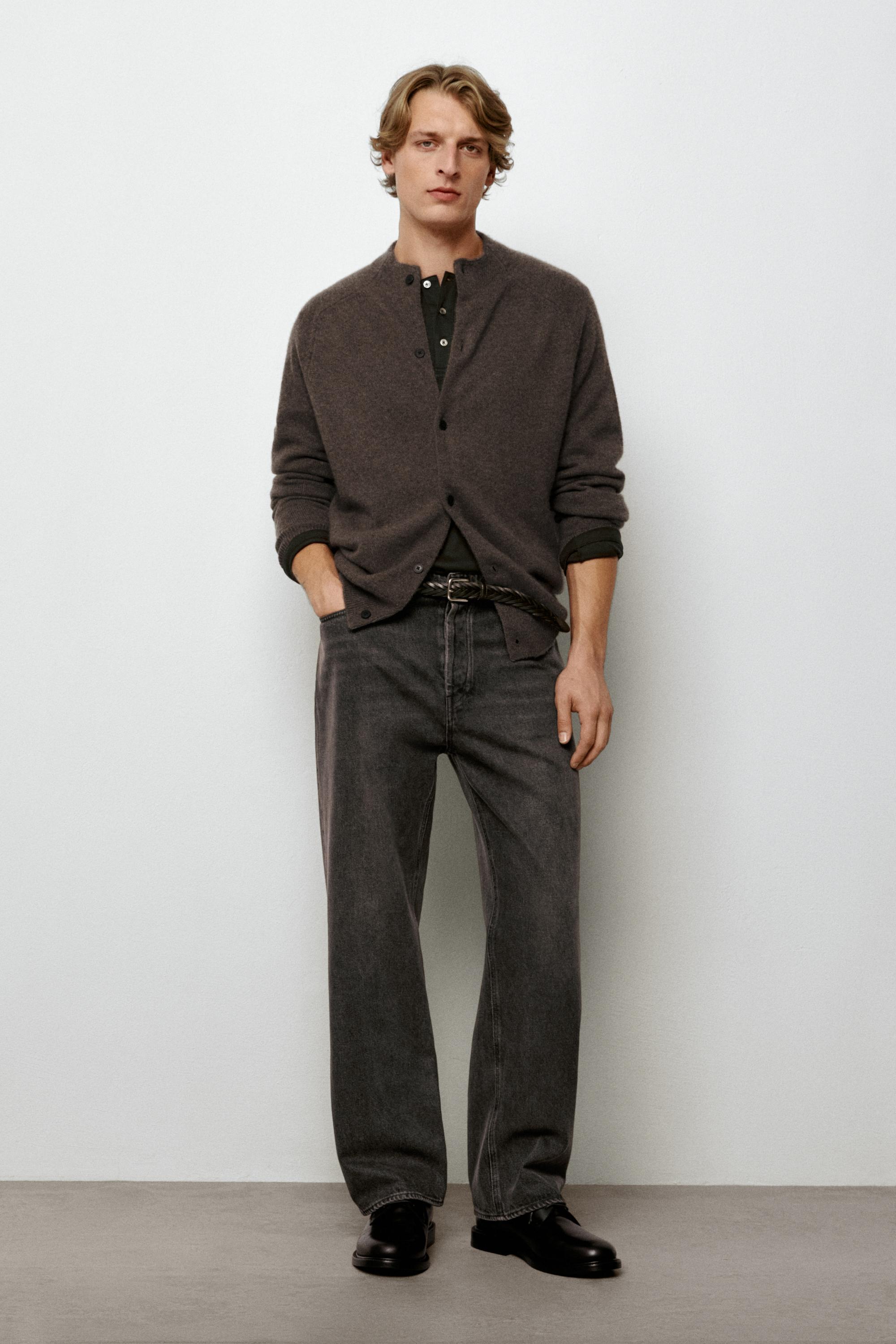 Jeans mit weitem Bein