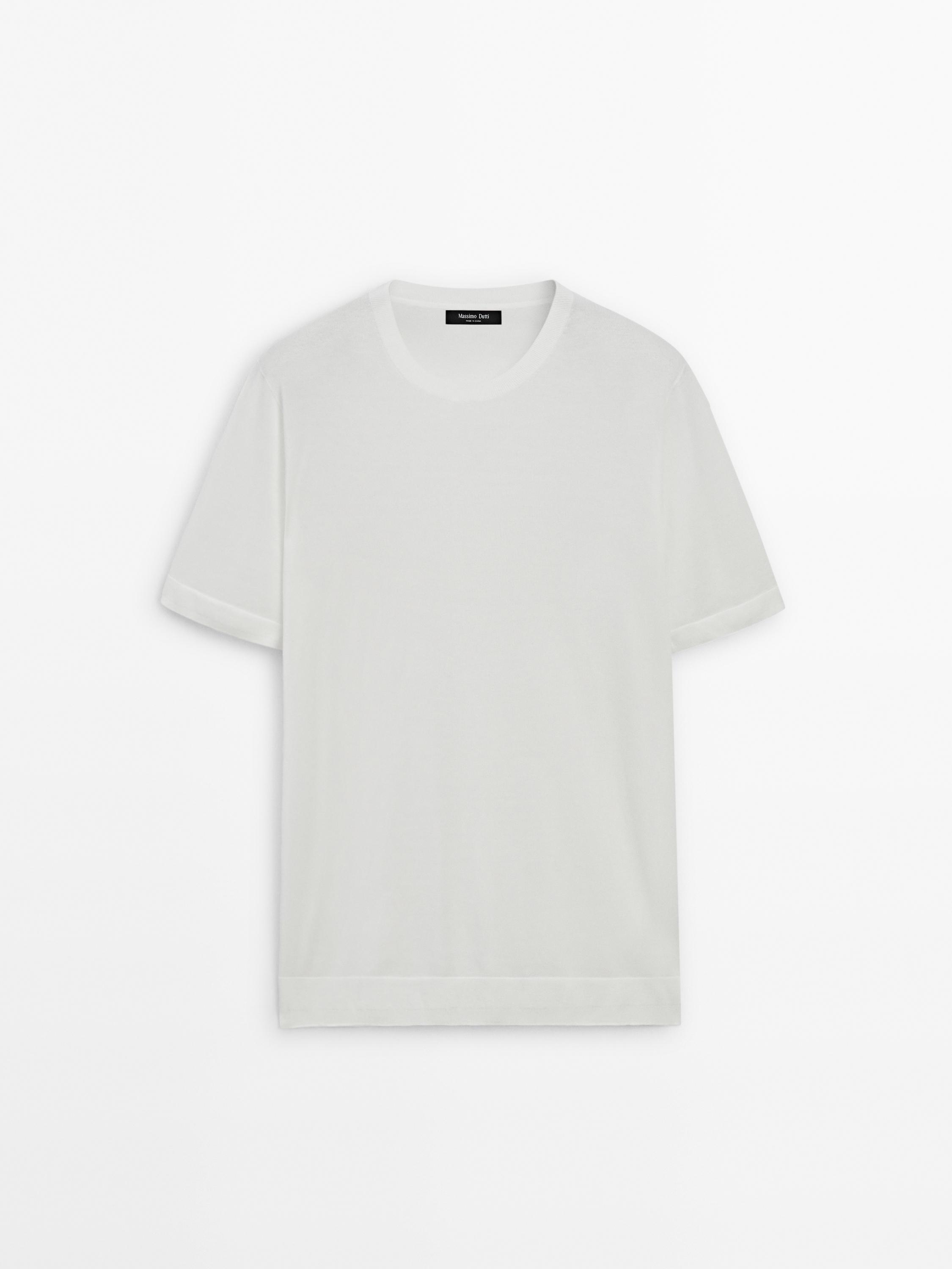 Camiseta punto mezcla algodón