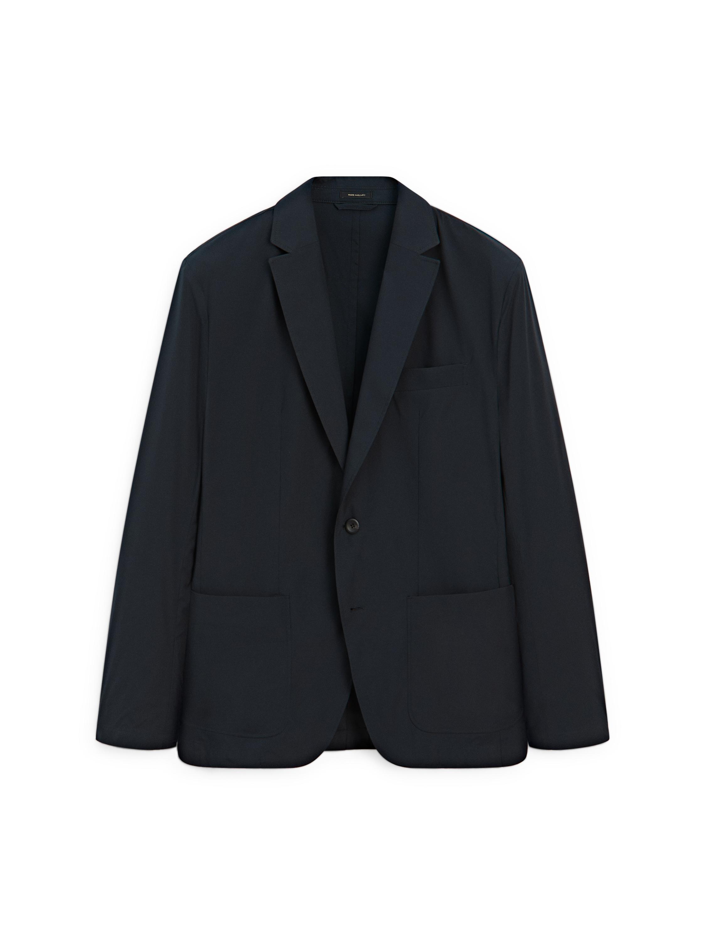 Lightweight technical blazer — NAVY BLUE