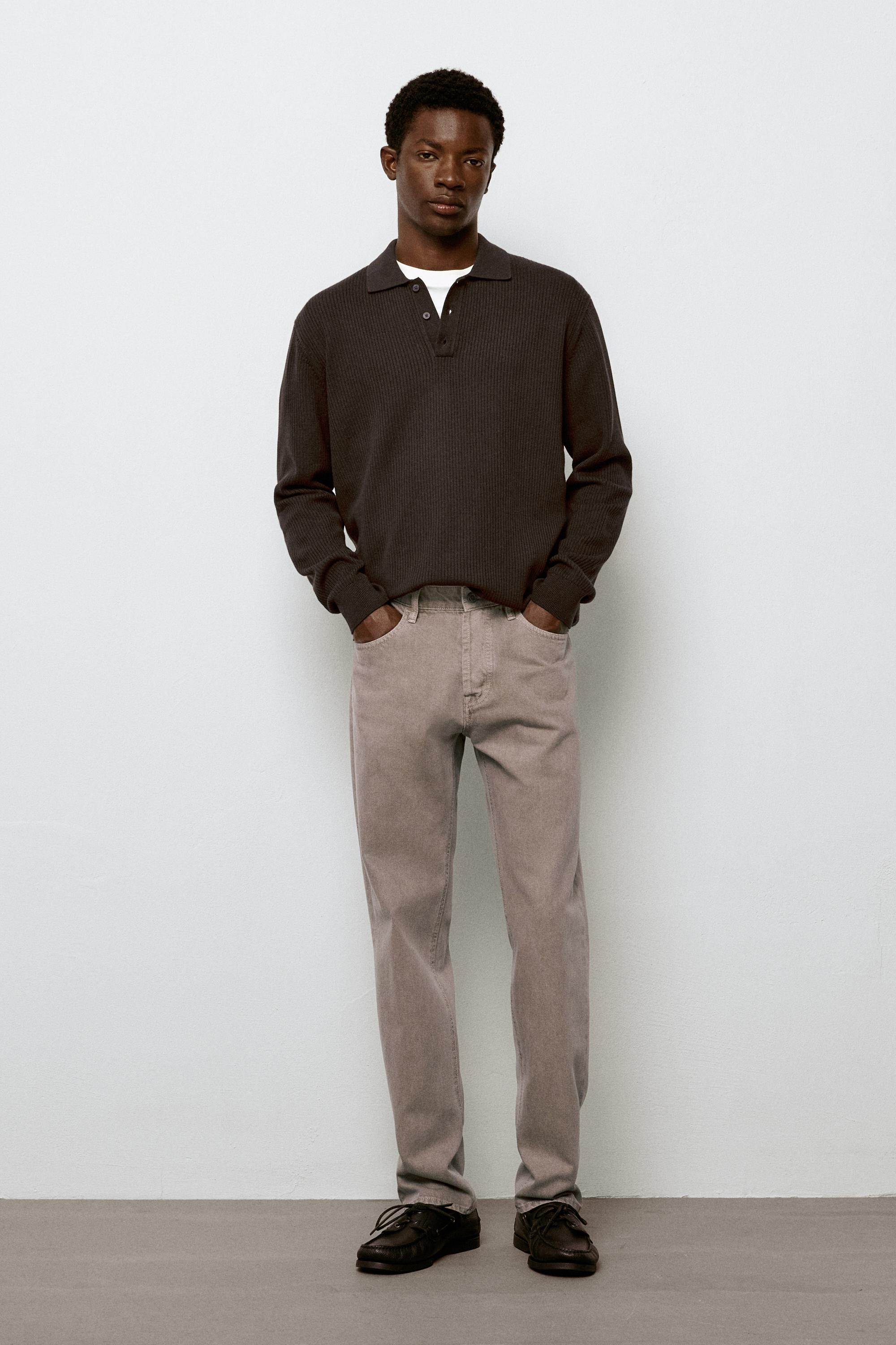 Tapered fit jeans